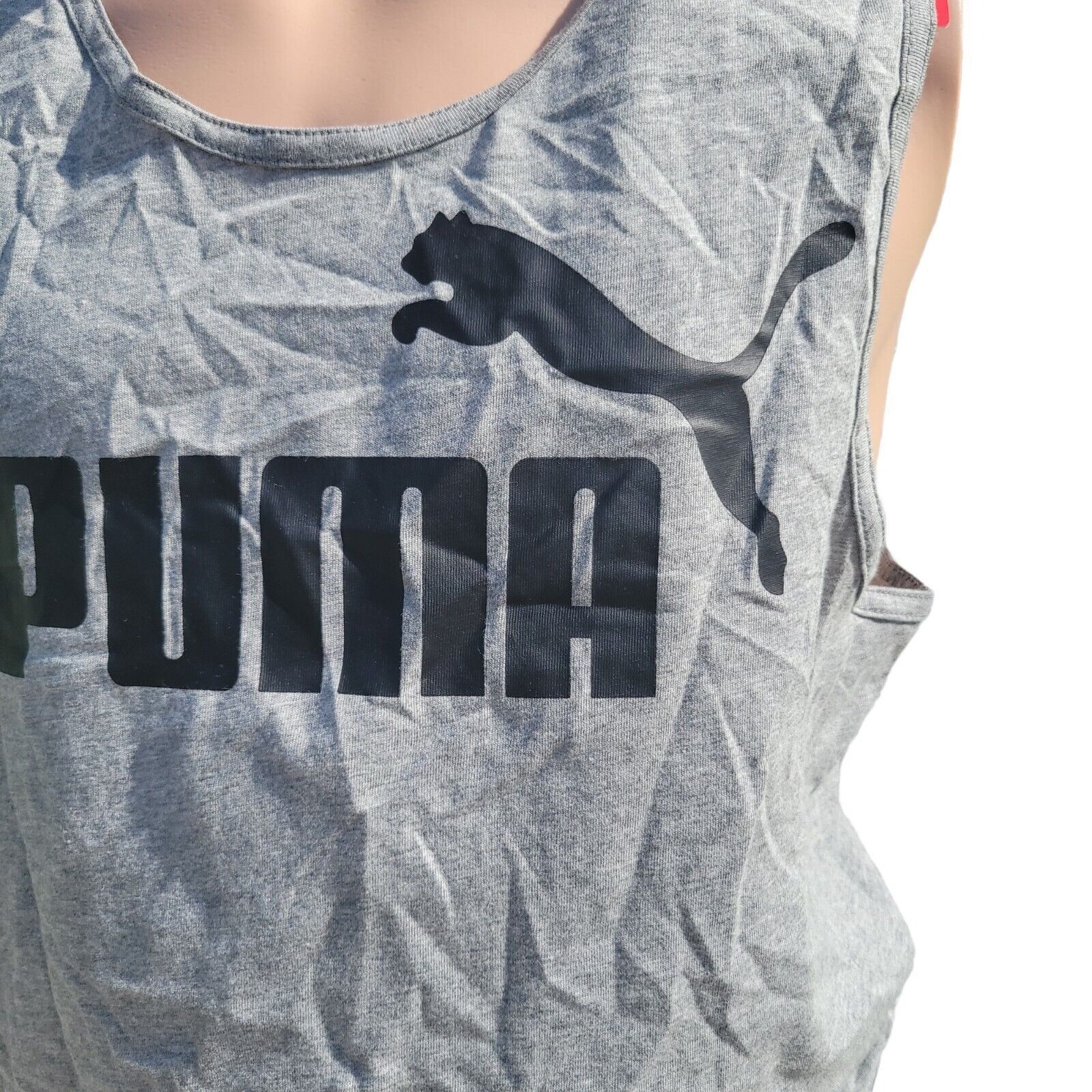 Puma Men's Puma Logo Tank Top. Size Large Size US L / EU 52-54 / 3 - 4 Thumbnail
