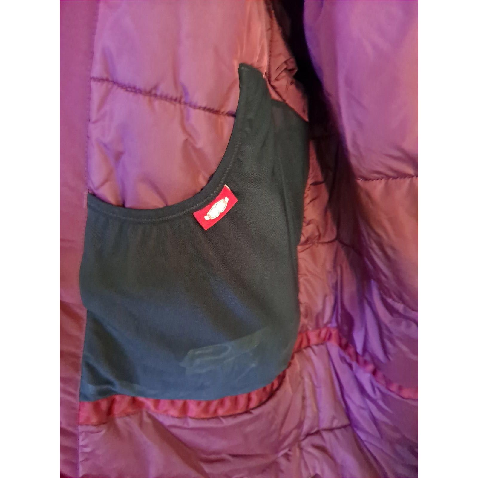 L.L. Bean L.L. Bean Maroon Winter Coat With Lots of Pockets and Remova Size US XL / EU 56 / 4 - 3 Thumbnail
