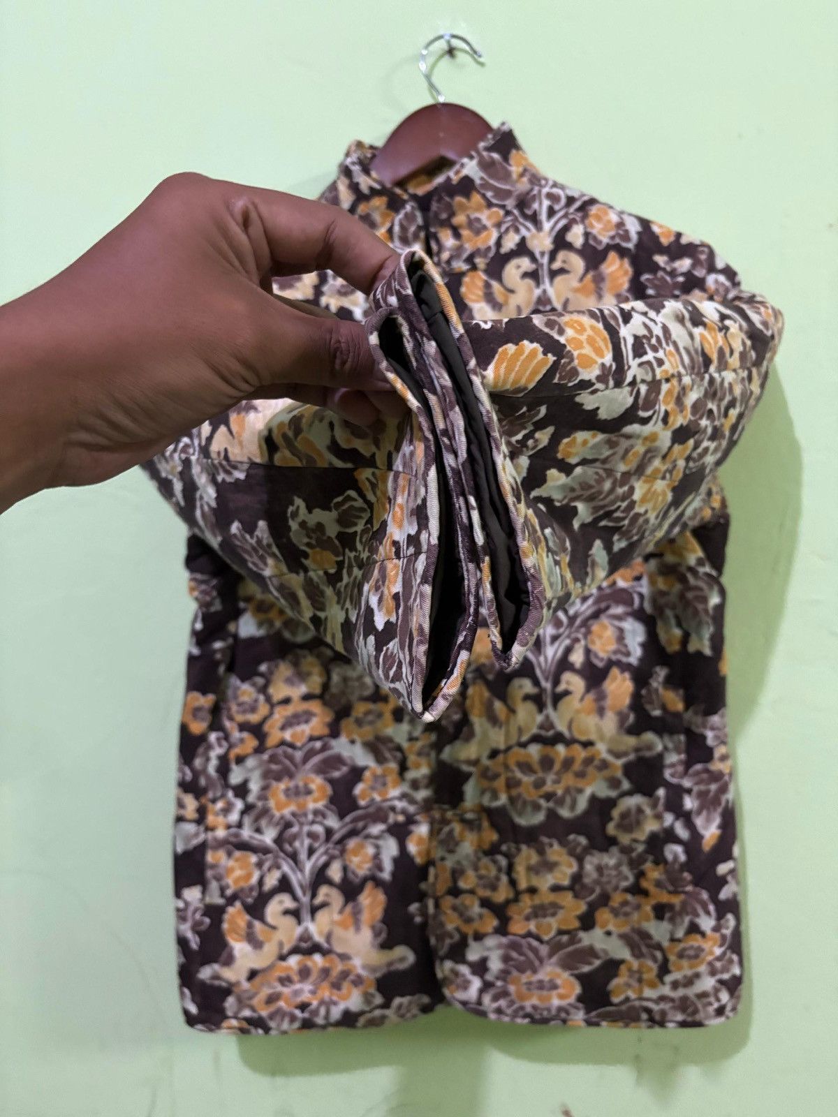 45rpm Vintage 45Rpm Mandarin Jacket Full Print Floral Design Size US M / EU 48-50 / 2 - 9 Thumbnail