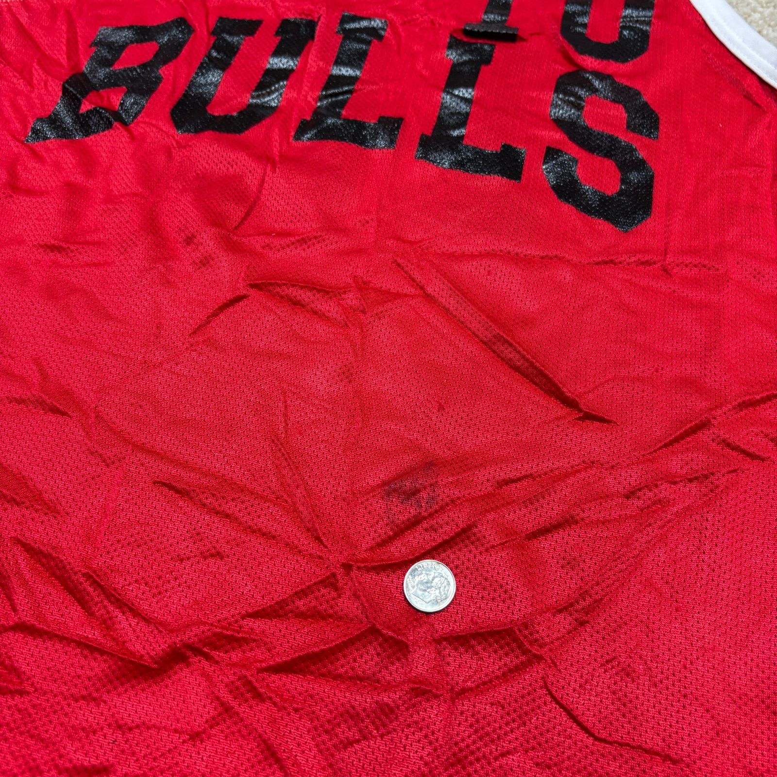 Alleson Athletics × NBA × Vintage Vintage Chicago Bulls 10 Jersey Men's Medium Don Alleson Size US M / EU 48-50 / 2 - 9 Thumbnail