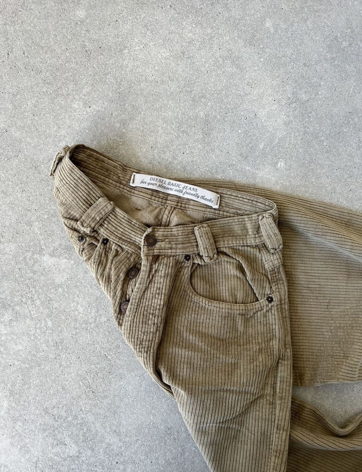 Diesel Vintage Diesel Corduroy Pants Size US 29 - 9 Thumbnail