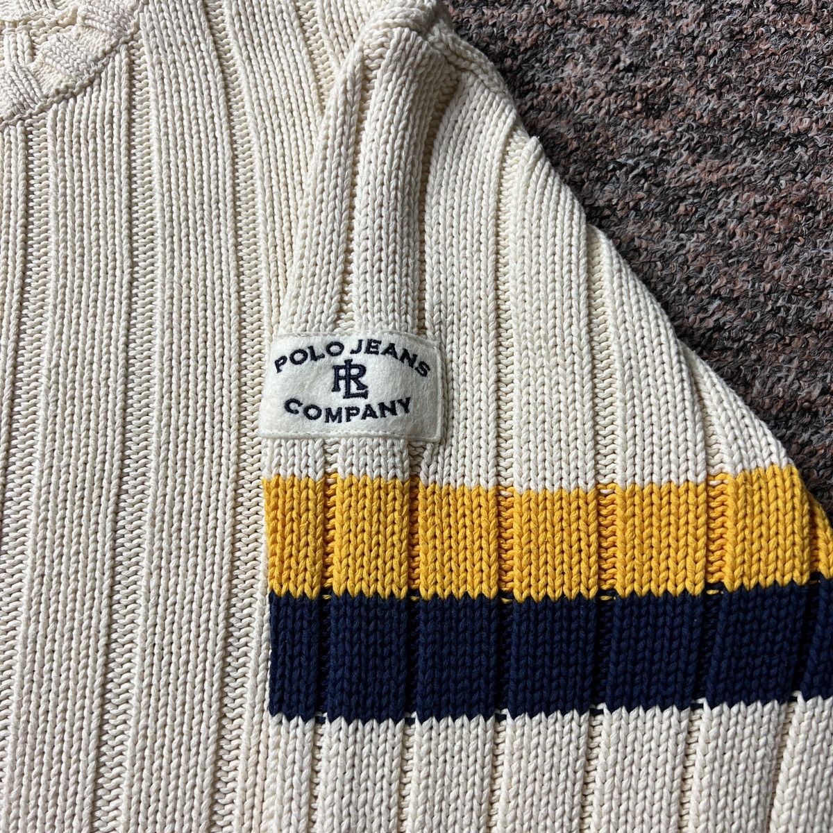 Polo Ralph Lauren × Vintage Vintage Polo Jeans Ralph Lauren Sweater Size US XL / EU 56 / 4 - 7 Thumbnail