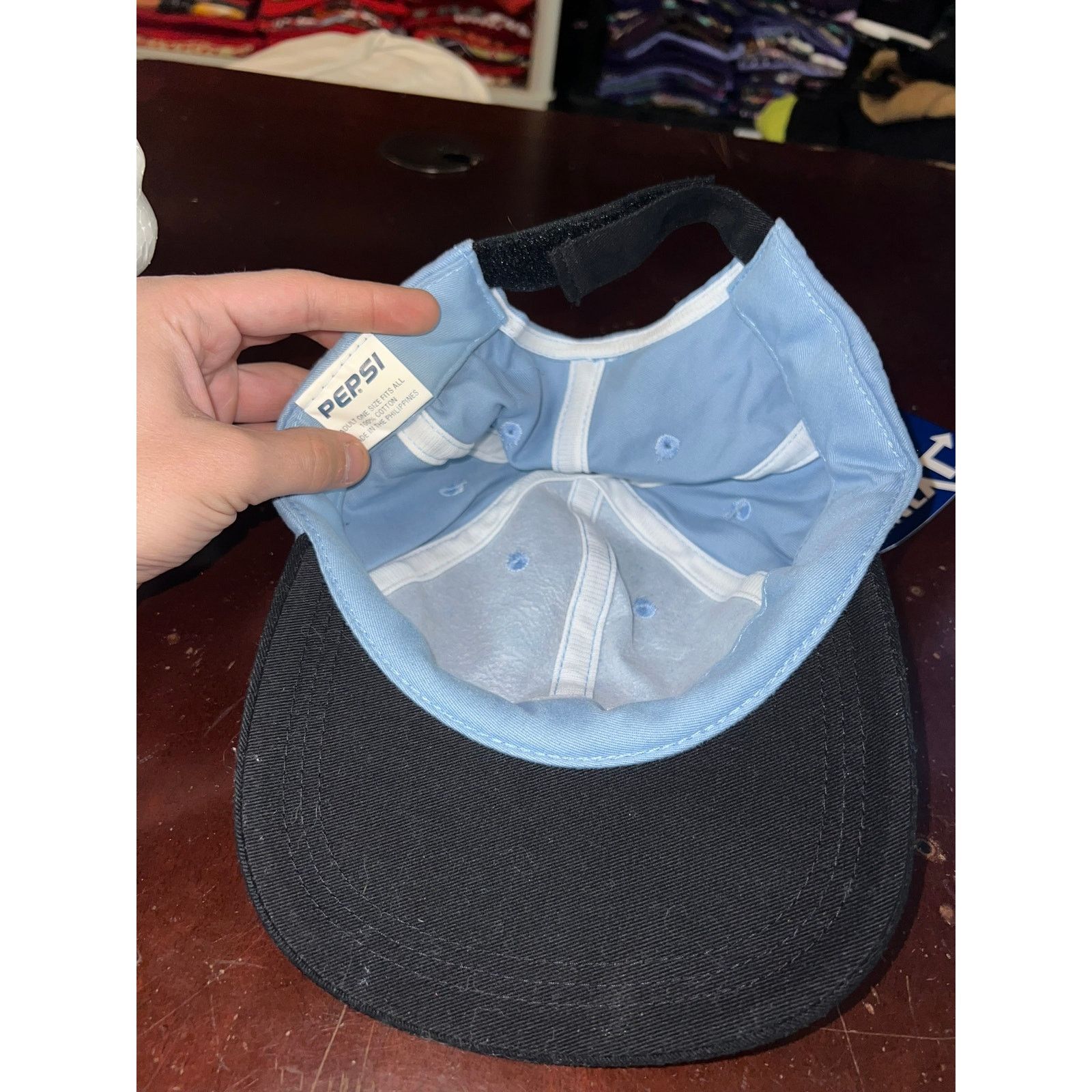 Pepsi Vintage Pepsi Hat Generation Next Blue Soda Promo NWT Cap Size ONE SIZE - 7 Thumbnail