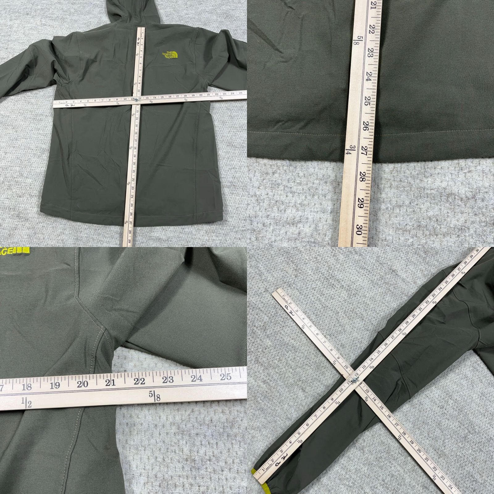 The North Face The North Face Apex Jacket Men L Olive Green Full Zip Hooded Hiking Size US L / EU 52-54 / 3 - 8 Thumbnail