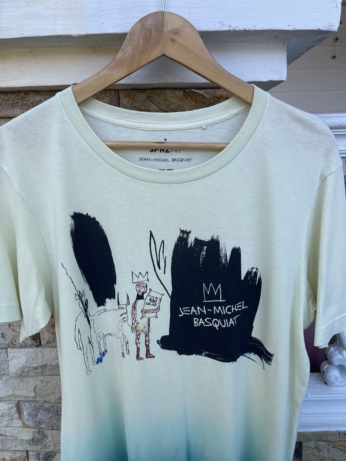 Jean-Michel Basquiat Last Drop🔥Rare🔥Jean Michel Basquiat X Uniqlo Arts T-Shirt Size US M / EU 48-50 / 2 - 2 Thumbnail