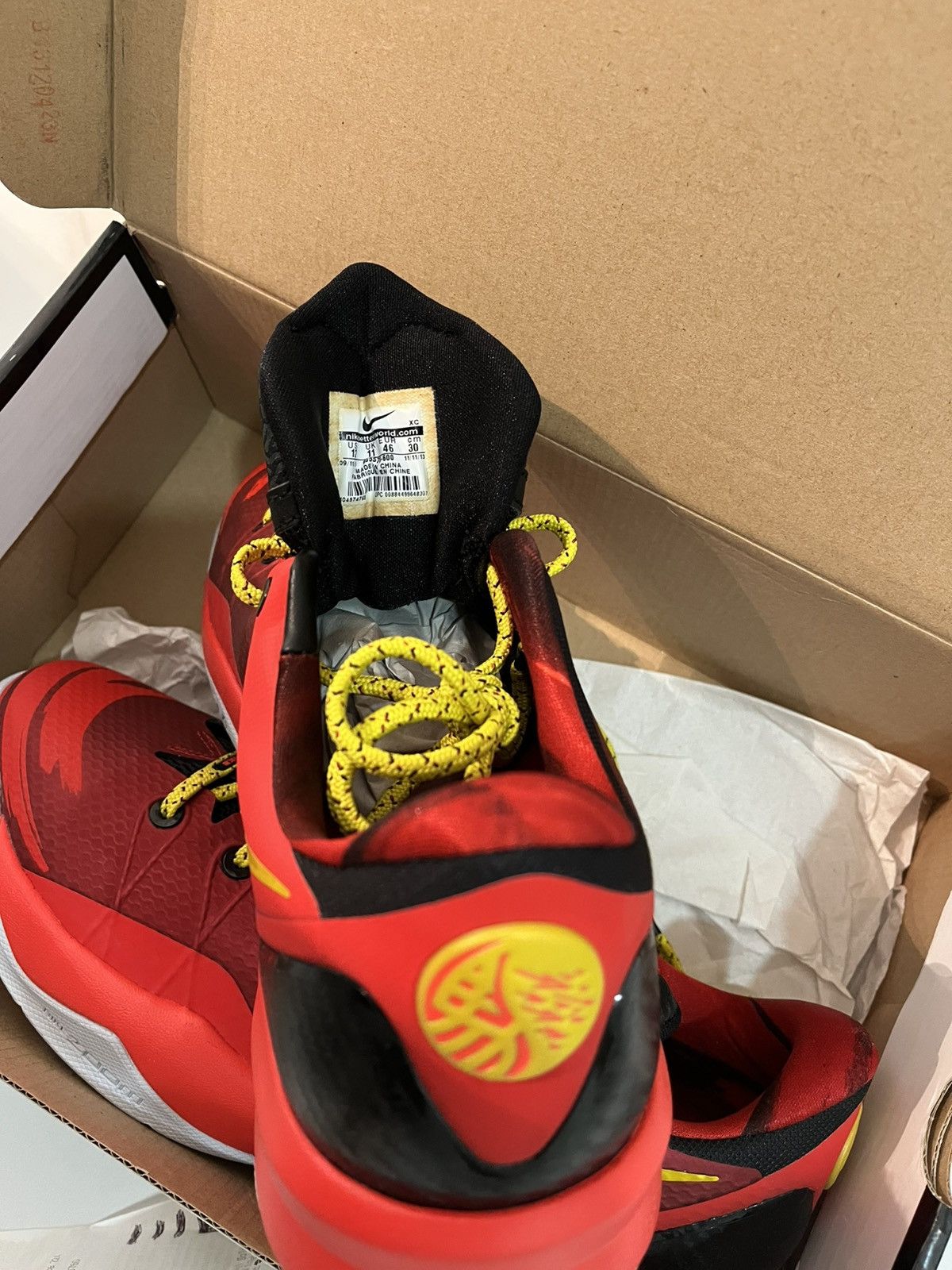 Nike Nike Zoom Kobe Venomenon 4 'Year of the Horse' 635578-600 Size US 12 / EU 45 - 3 Thumbnail