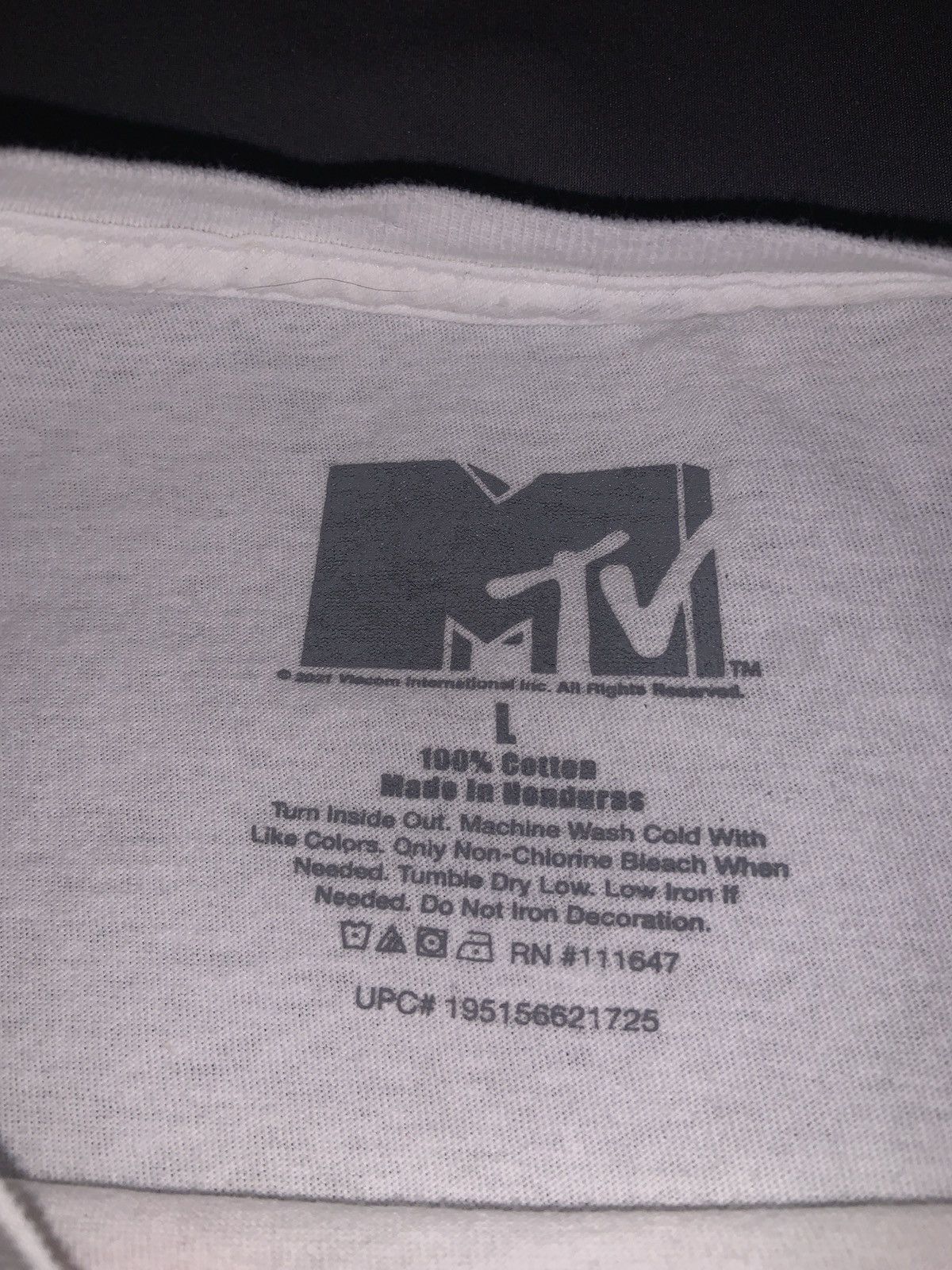 Mtv Tie Dye MTV logo T - Size Large Size US L / EU 52-54 / 3 - 4 Thumbnail