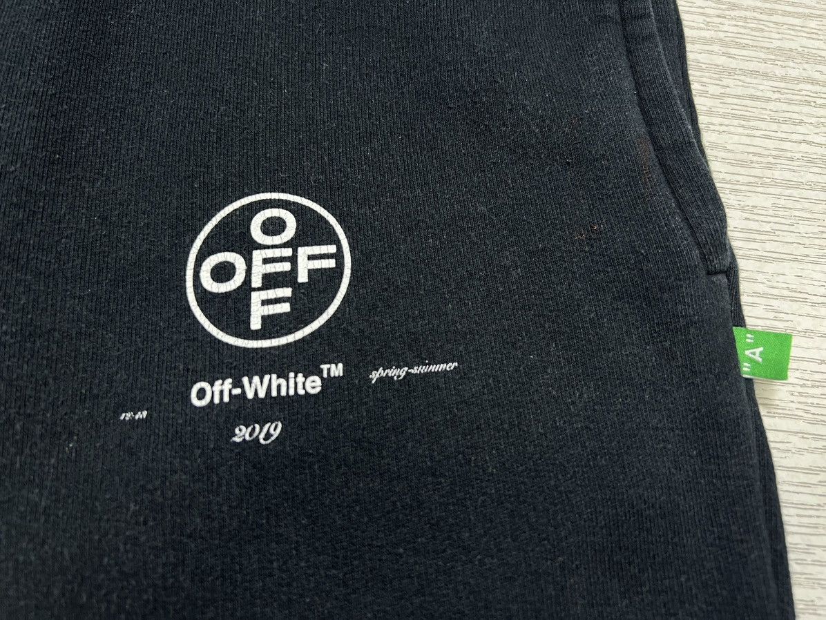Off-White Off-White - Black Diag Stencil Shorts Size US 28 / EU 44 - 6 Thumbnail
