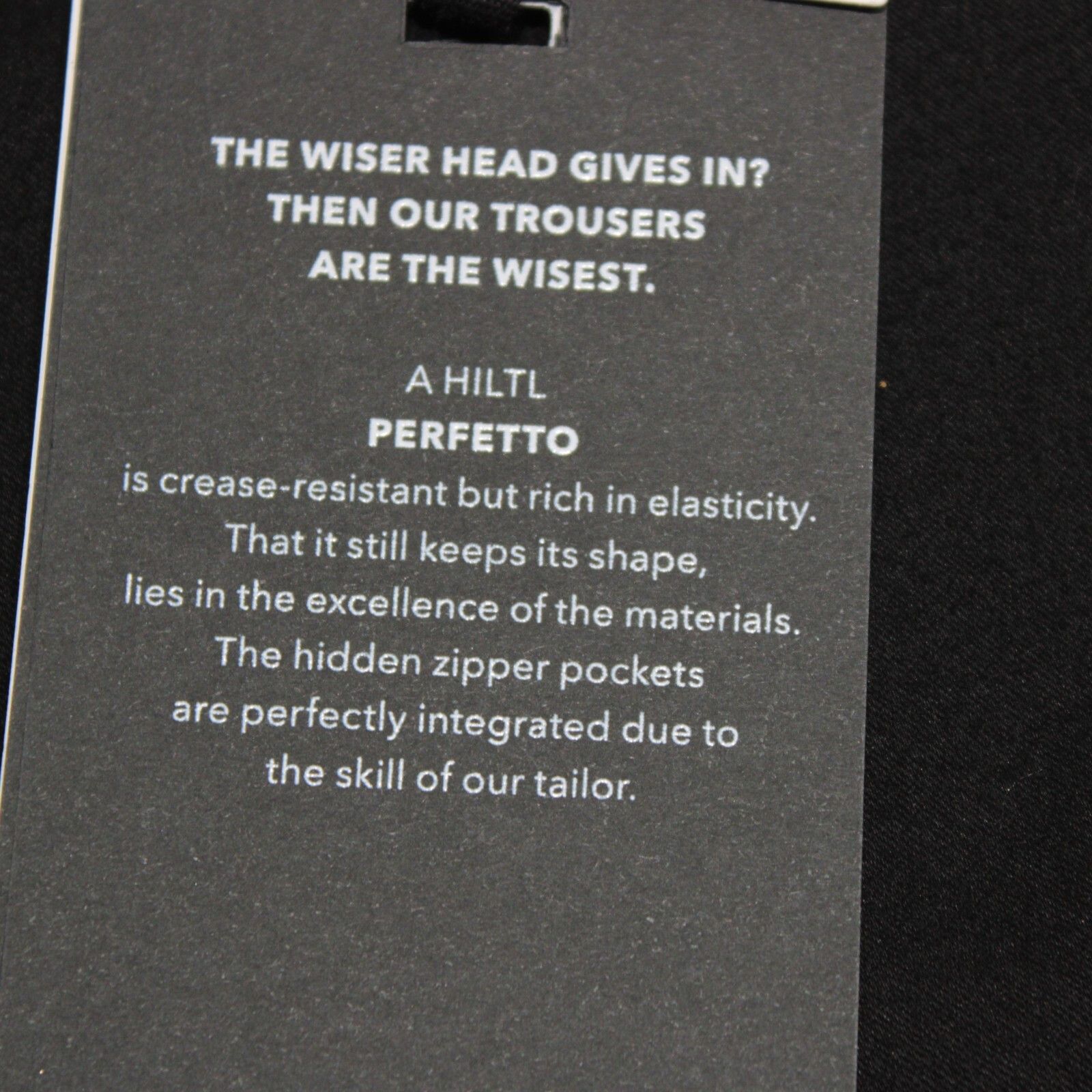 Hiltl Hiltl New with tags Chino Size 34 US In Black Size US 34 / EU 50 - 7 Thumbnail