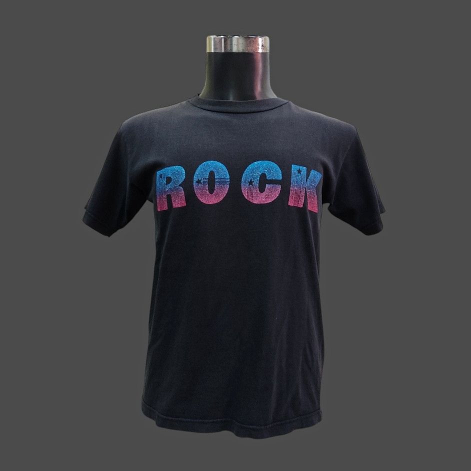 Japanese Brand Vintage Cheswick By Sugar Cane Glitter Rock T-shirt Size US S / EU 44-46 / 1 - 1 Thumbnail
