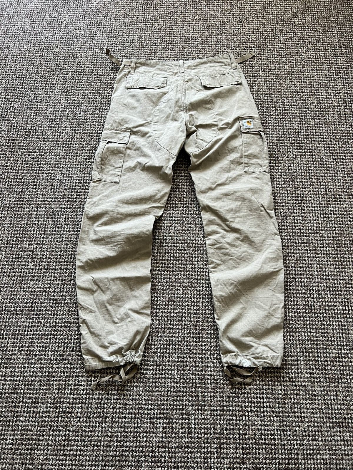 Carhartt Vintage Carhartt Cargo Gray Distressed Pants Baggy Y2K 30/32 Size US 32 / EU 48 - 2 Thumbnail