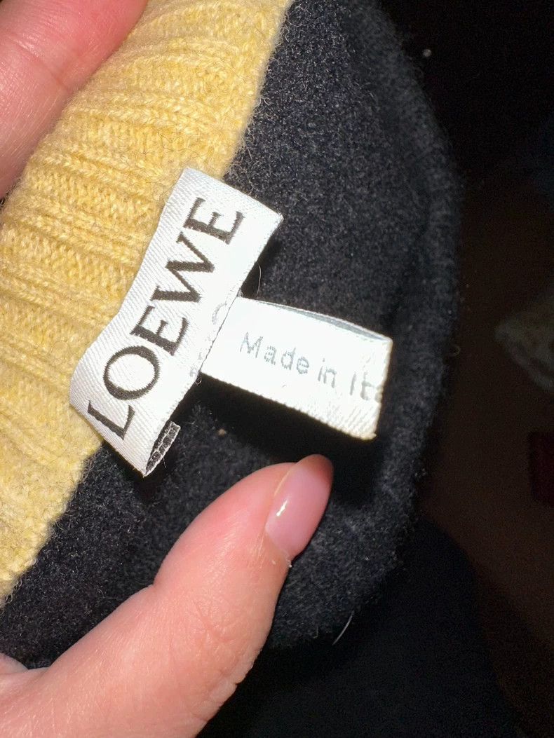 Loewe LOEWE Blue and grey wool sweater Size L / US 10 / IT 46 - 3 Thumbnail