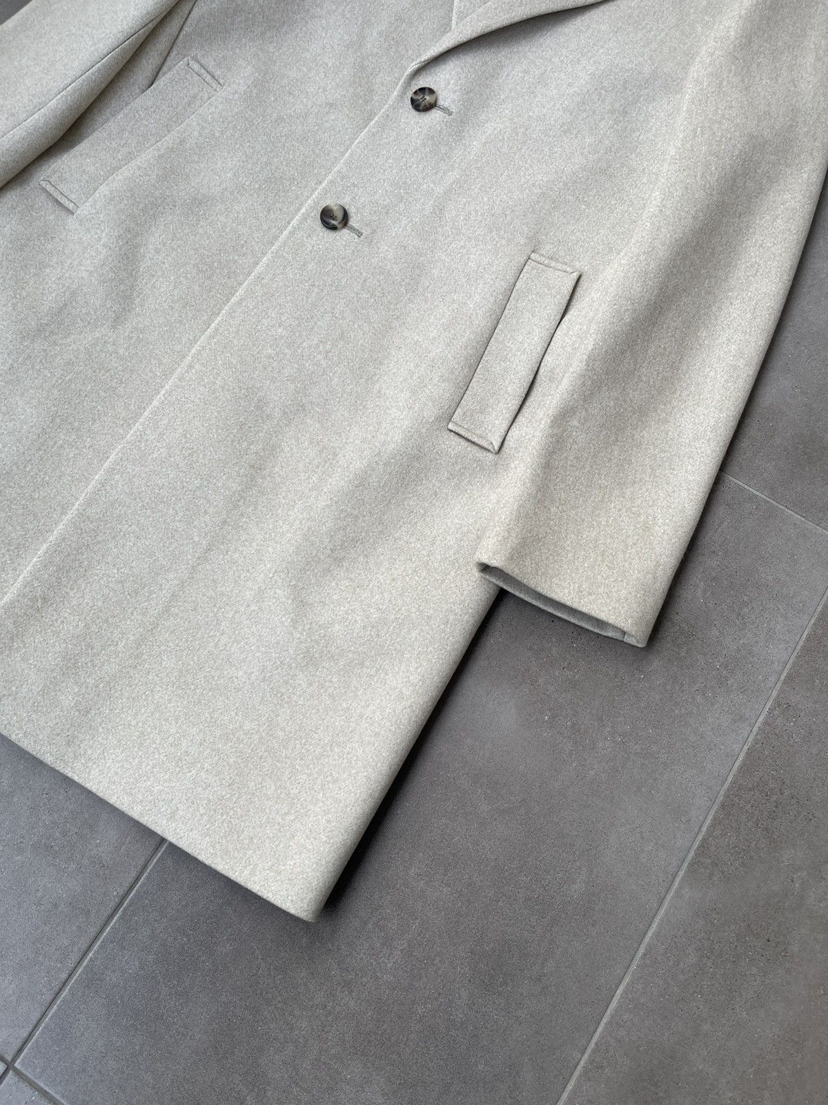 Other !DS! AW23 Isaac Dewhirst Beige Wool Coat Size US M / EU 48-50 / 2 - 10 Thumbnail