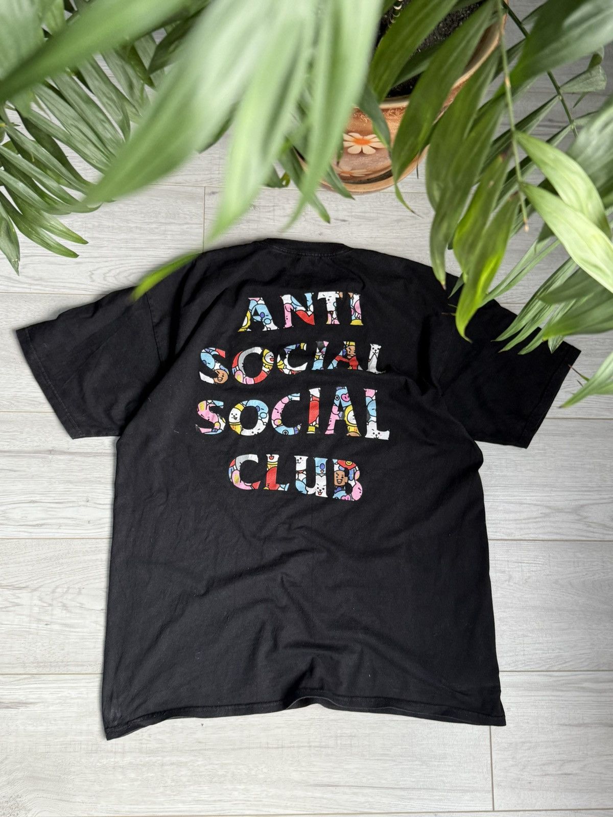 DS new Anti social social club x BGCMLA White Tee XXL ASSC
