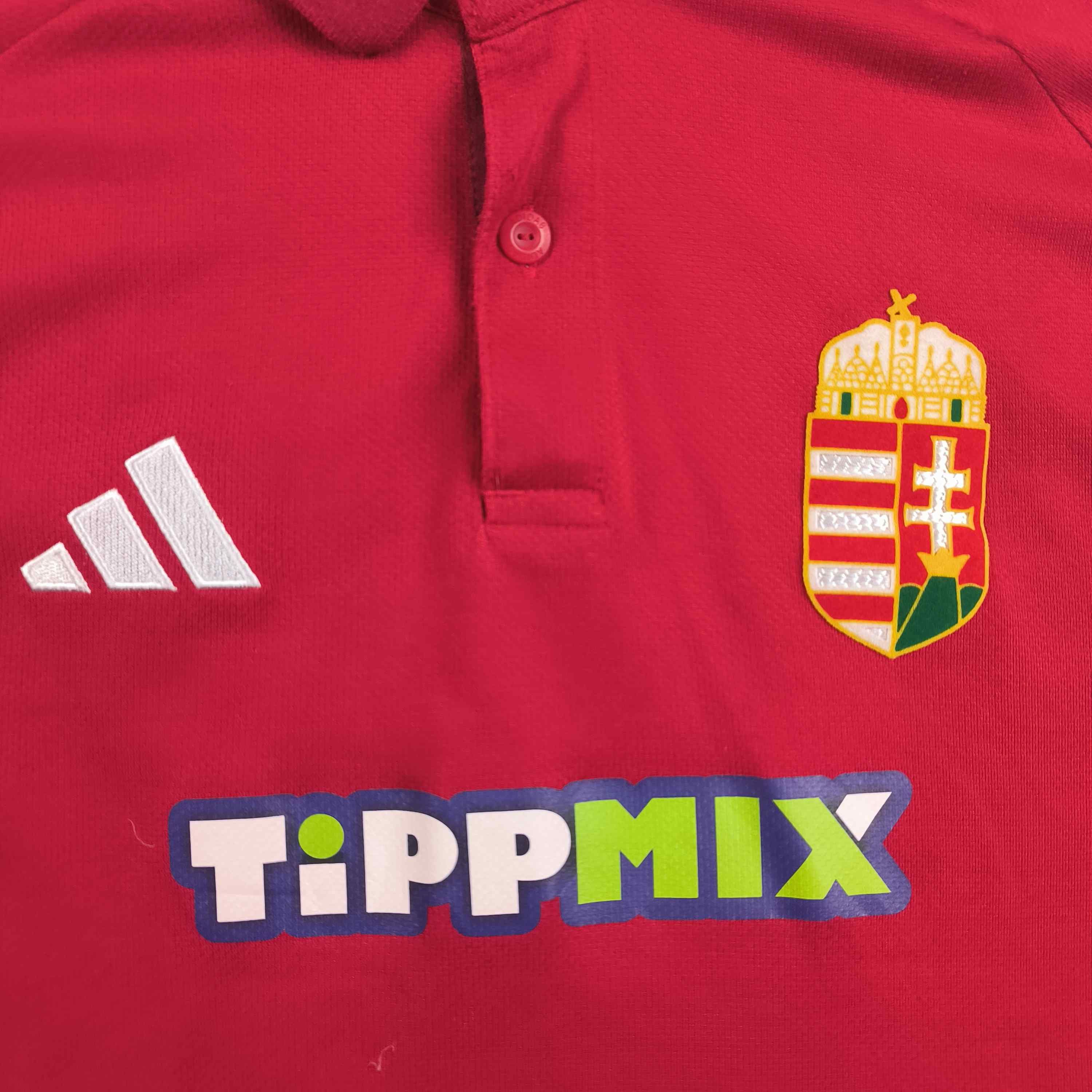 Adidas Hungary 2022-23 Adidas football traveller t-shirt size XS Size US XS / EU 42 / 0 - 3 Thumbnail