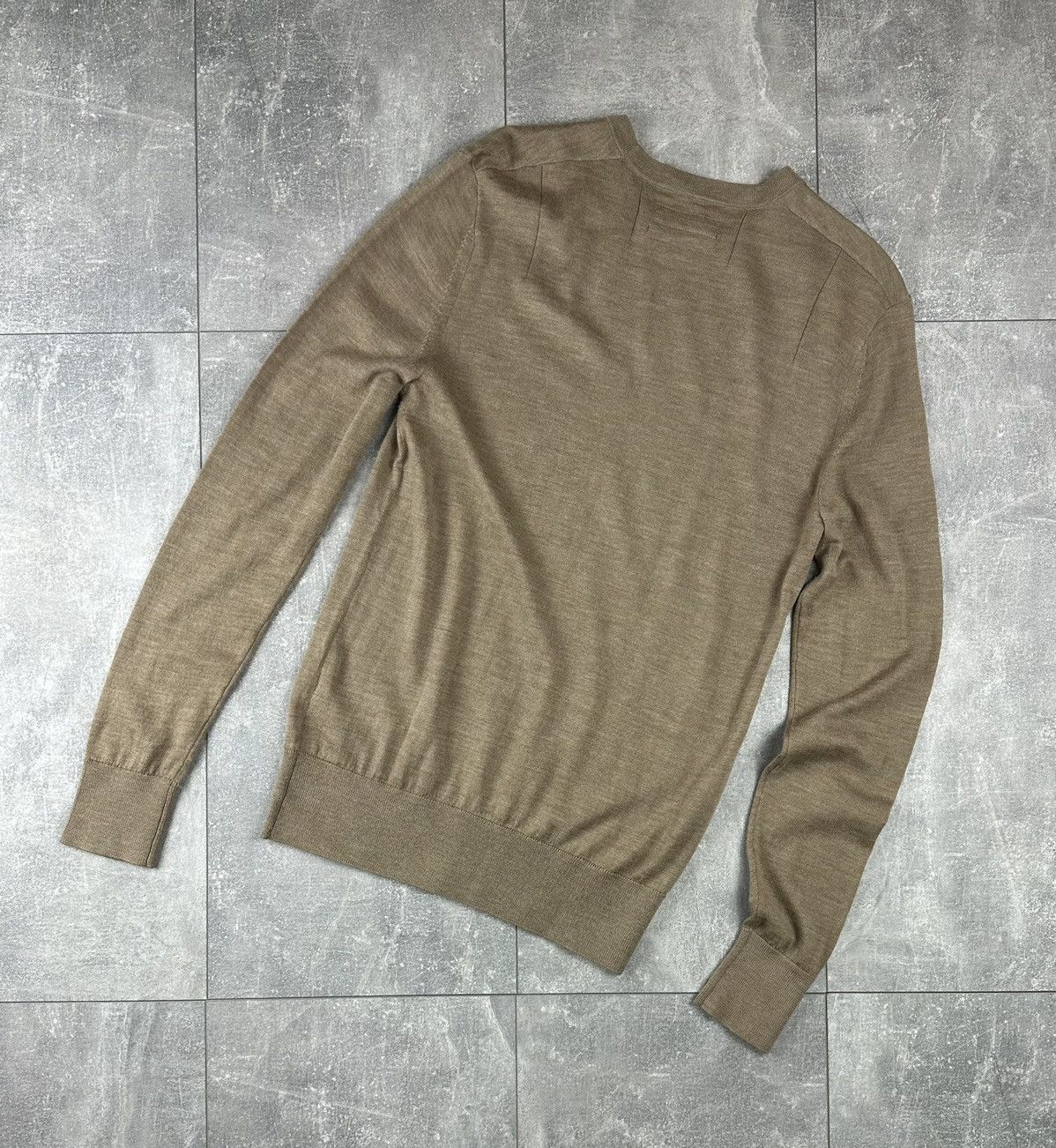 Allsaints Allsaints Merino Wool Small Logo Crew Neck Sweater Size US S / EU 44-46 / 1 - 11 Thumbnail