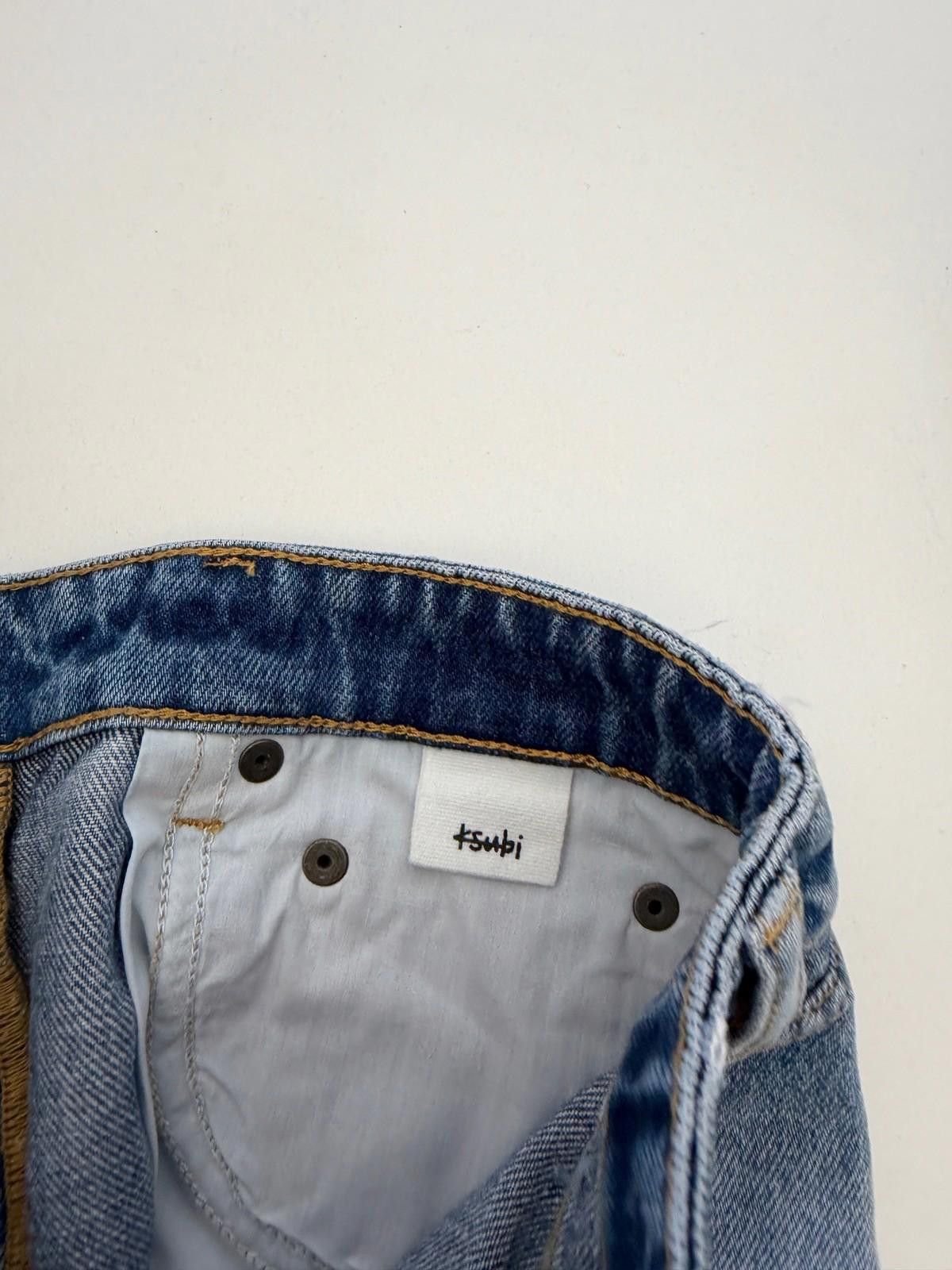Ksubi new ksubi womens denim kali shorts glacier blue 26 8 small Size 26" / US 2 / IT 38 - 7 Thumbnail
