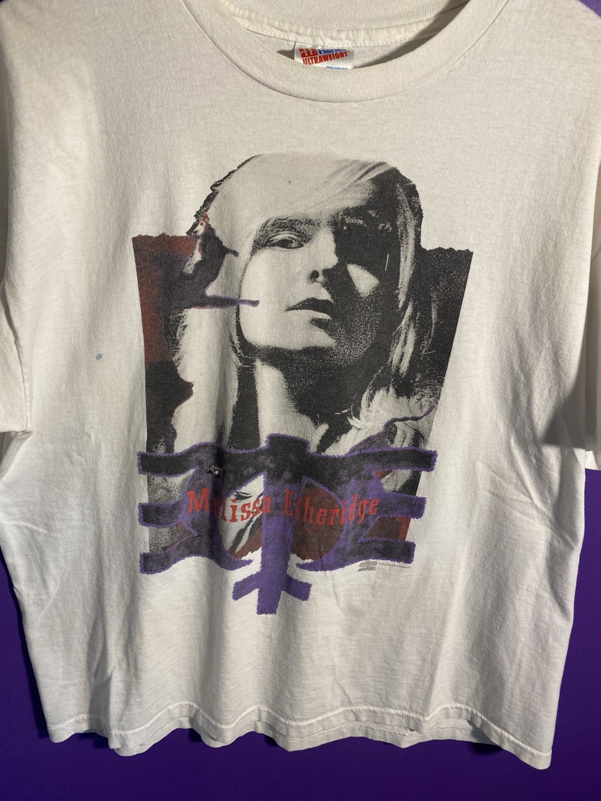 Band Tees × Vintage Vintage 1993 Melissa Etheridge yes I am tour tee Size US L / EU 52-54 / 3 - 3 Thumbnail