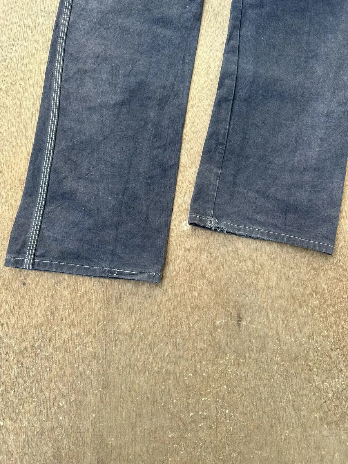 Dickies STEALS🔥VINTAGE DICKIES WORKWEAR FADED BAGGY CARPENTER PANTS Size US 27 - 14 Thumbnail