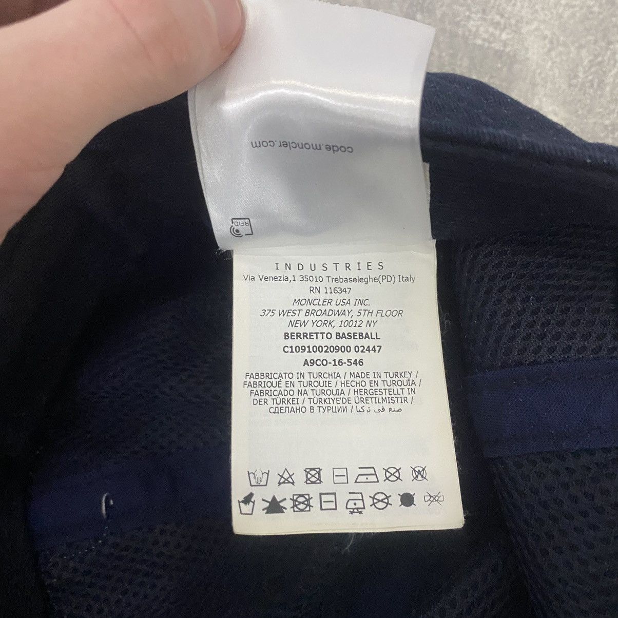Moncler Moncler Cap Hat Size ONE SIZE - 6 Thumbnail