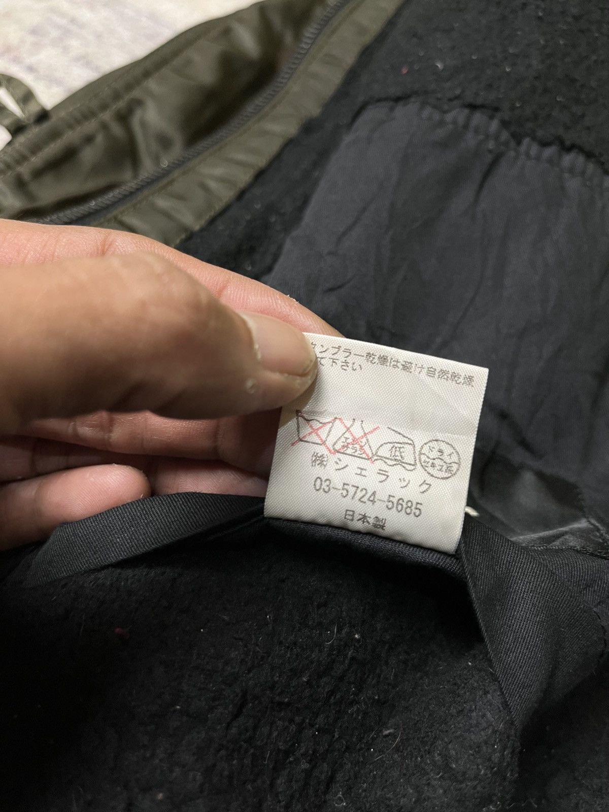 If Six Was Nine 2000s Shellac - Riri Zips Rider Bomber Jacket Size US M / EU 48-50 / 2 - 11 Thumbnail