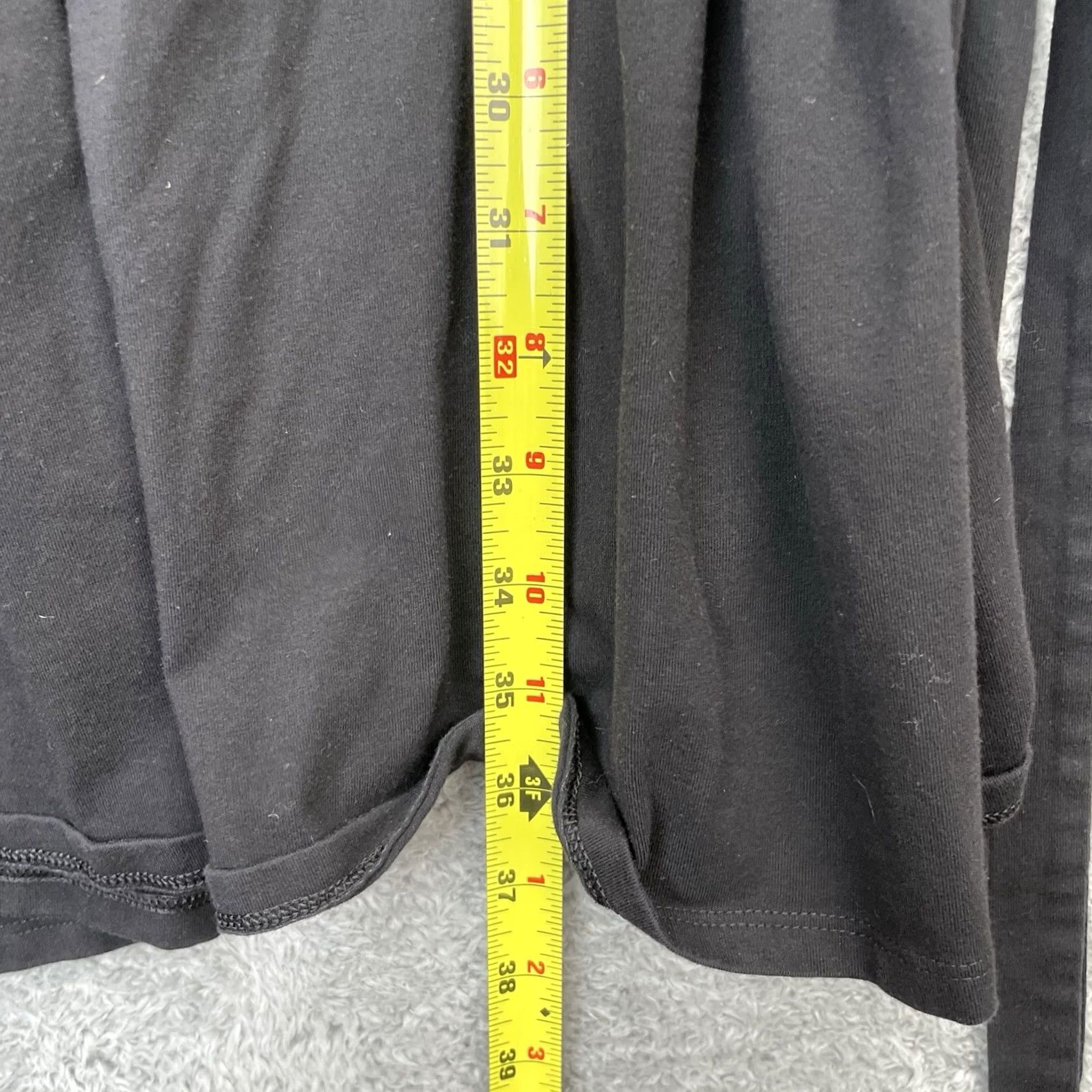 Vintage Pact Dress Womens Small Black Short Sleeve Fit And Flare Stretch Organic Wrap Size 28" / US 6 / IT 42 - 6 Thumbnail