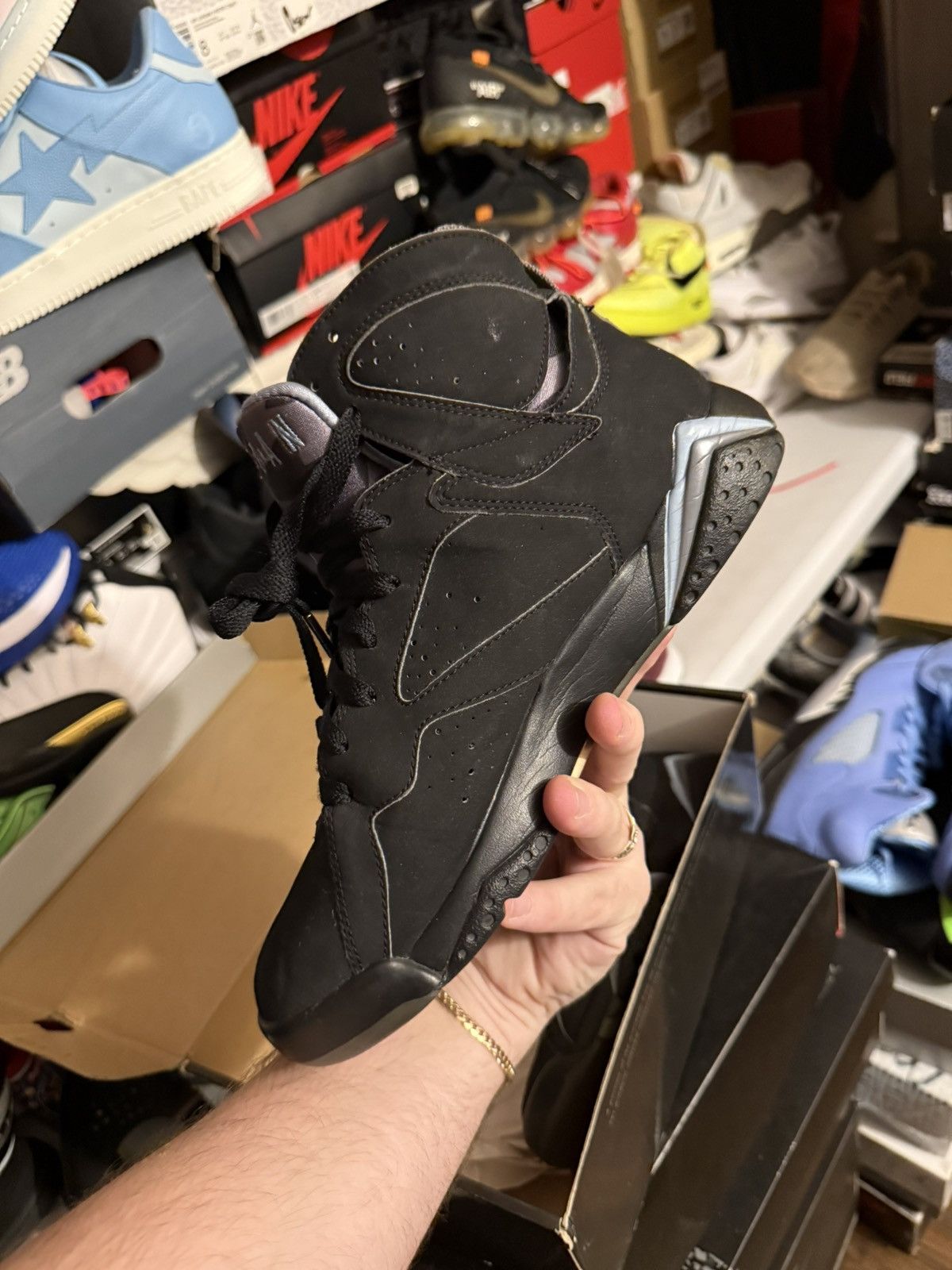 Jordan Brand Jordan retro 7 chambray sz 8 (2005) Size US 8 / EU 41 - 3 Thumbnail