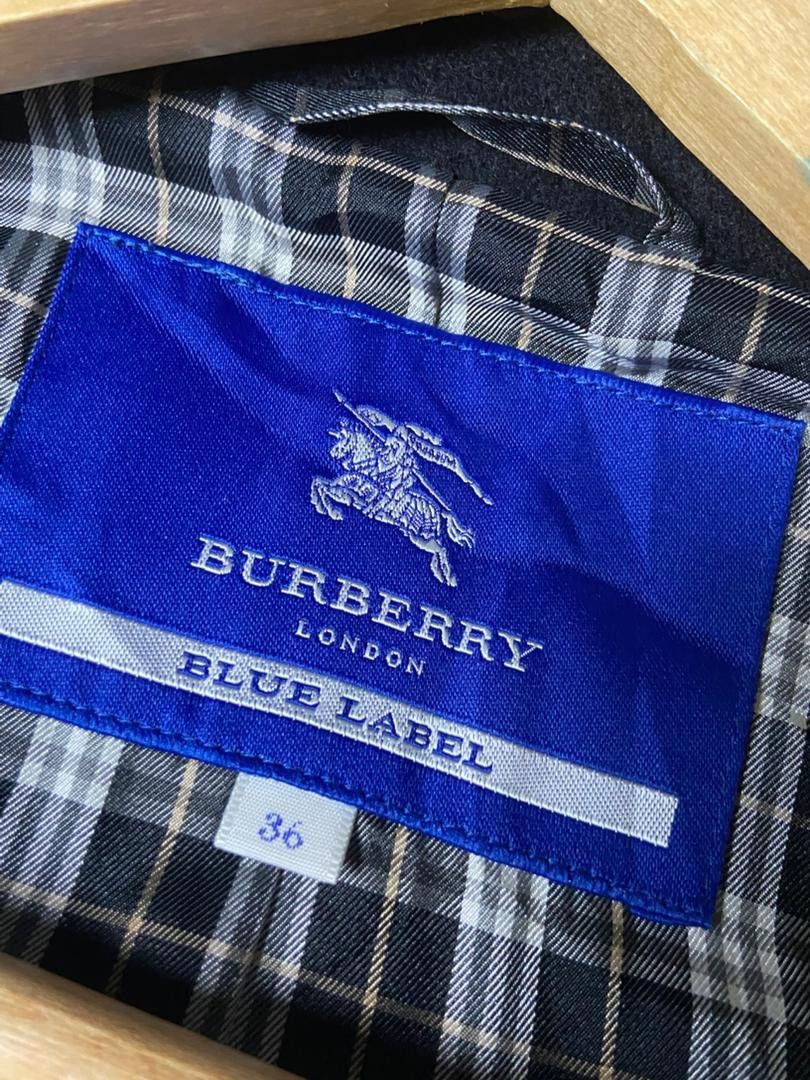 Burberry Burberry London Blue Label Double Breasted Coat (172) Size XS / US 0-2 / IT 36-38 - 7 Thumbnail
