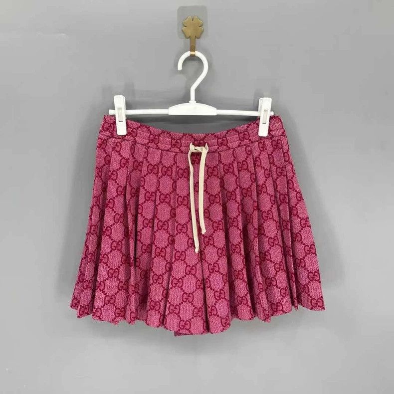 Gucci Gucci Classic Logo Print Pink Shorts-dmc Size US 34 / EU 50 - 1 Thumbnail