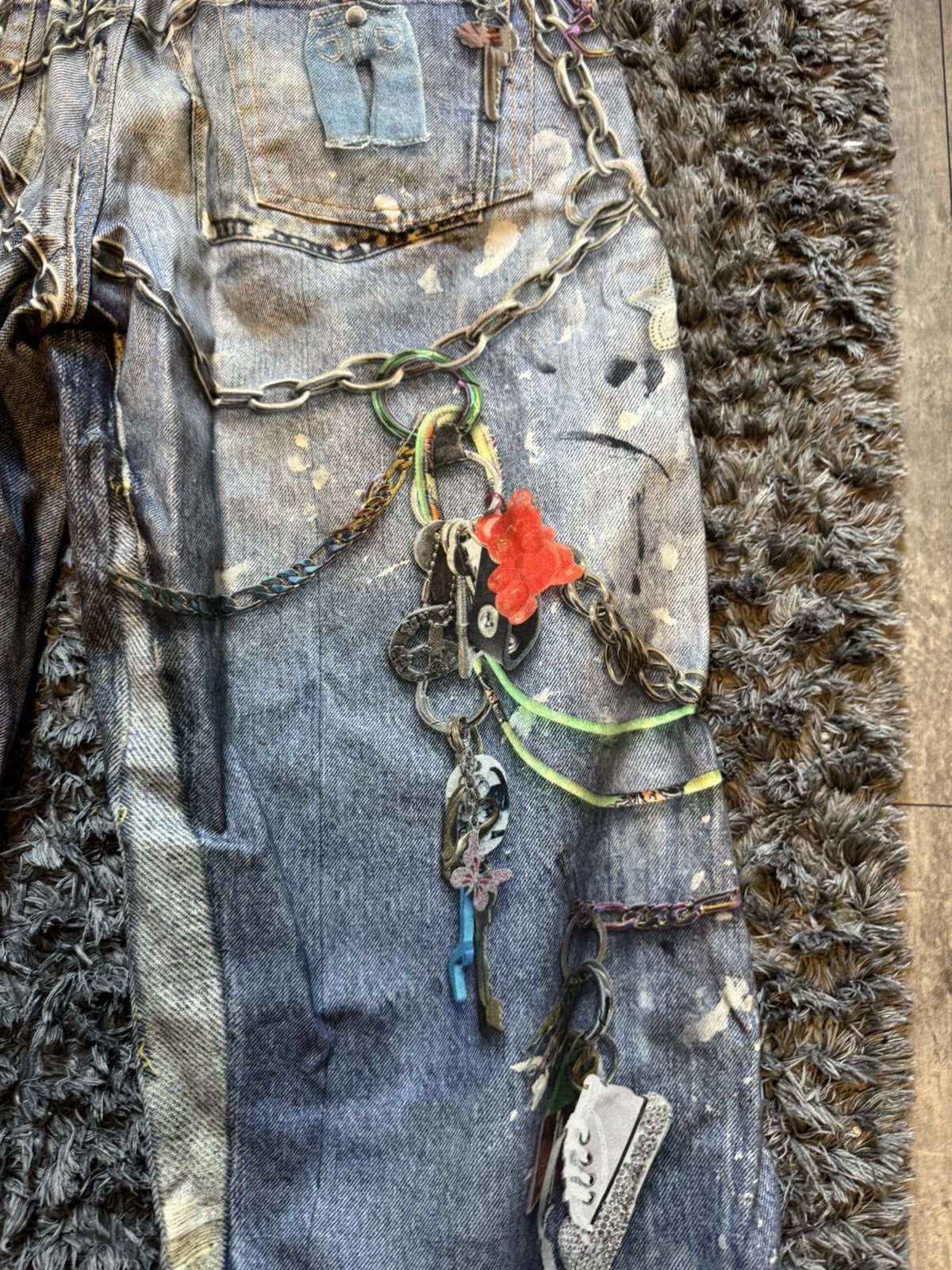 Acne Studios Acne Studios Printed Jeans 1981 Size US 31 - 9 Thumbnail