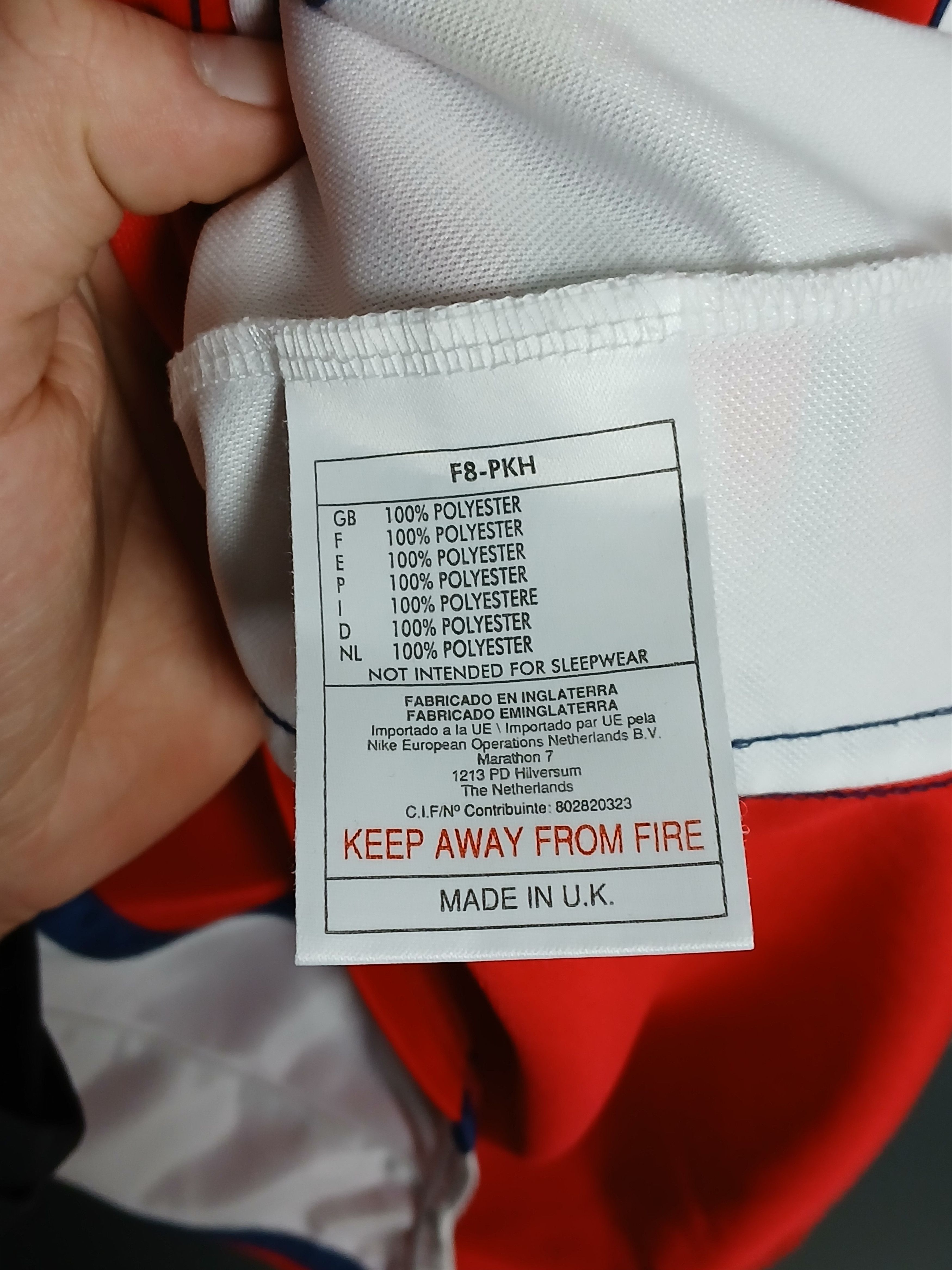 Nike KIDS Vintage Arsenal 1998/1999 Home Football Jersey T-Shirt Size US L / EU 52-54 / 3 - 14 Thumbnail