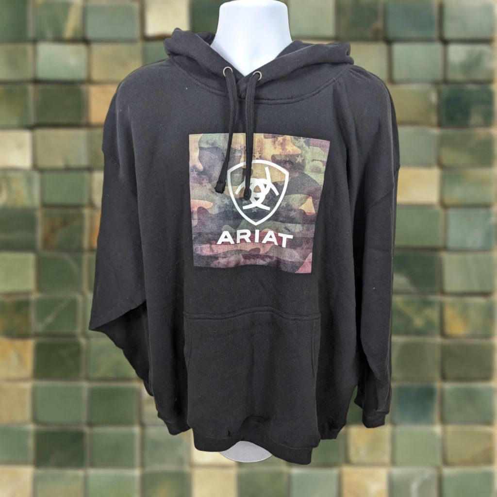Ariat **Ariat Devotion Eagle Men's Black Hoodie XXL** User: New title: **Ariat Devotion Eagle Men's XXL Black Hoodie** Size US XXL / EU 58 / 5 - 1 Thumbnail