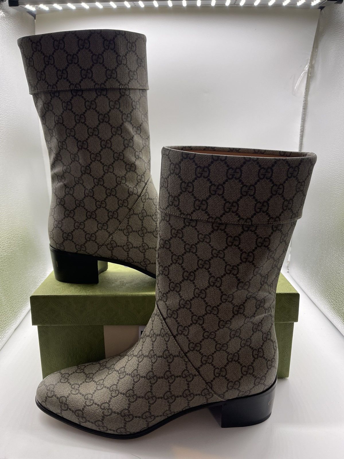 Gucci GG Supreme Boots