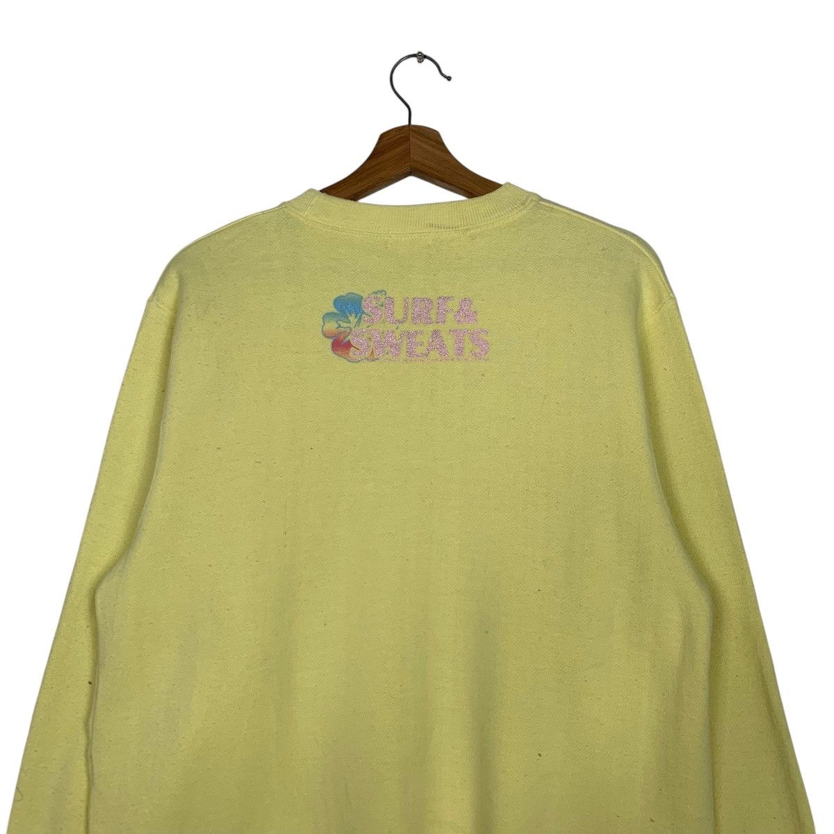 Japanese Brand Surf & Sweats Yellow Sweatshirt Size US L / EU 52-54 / 3 - 8 Thumbnail