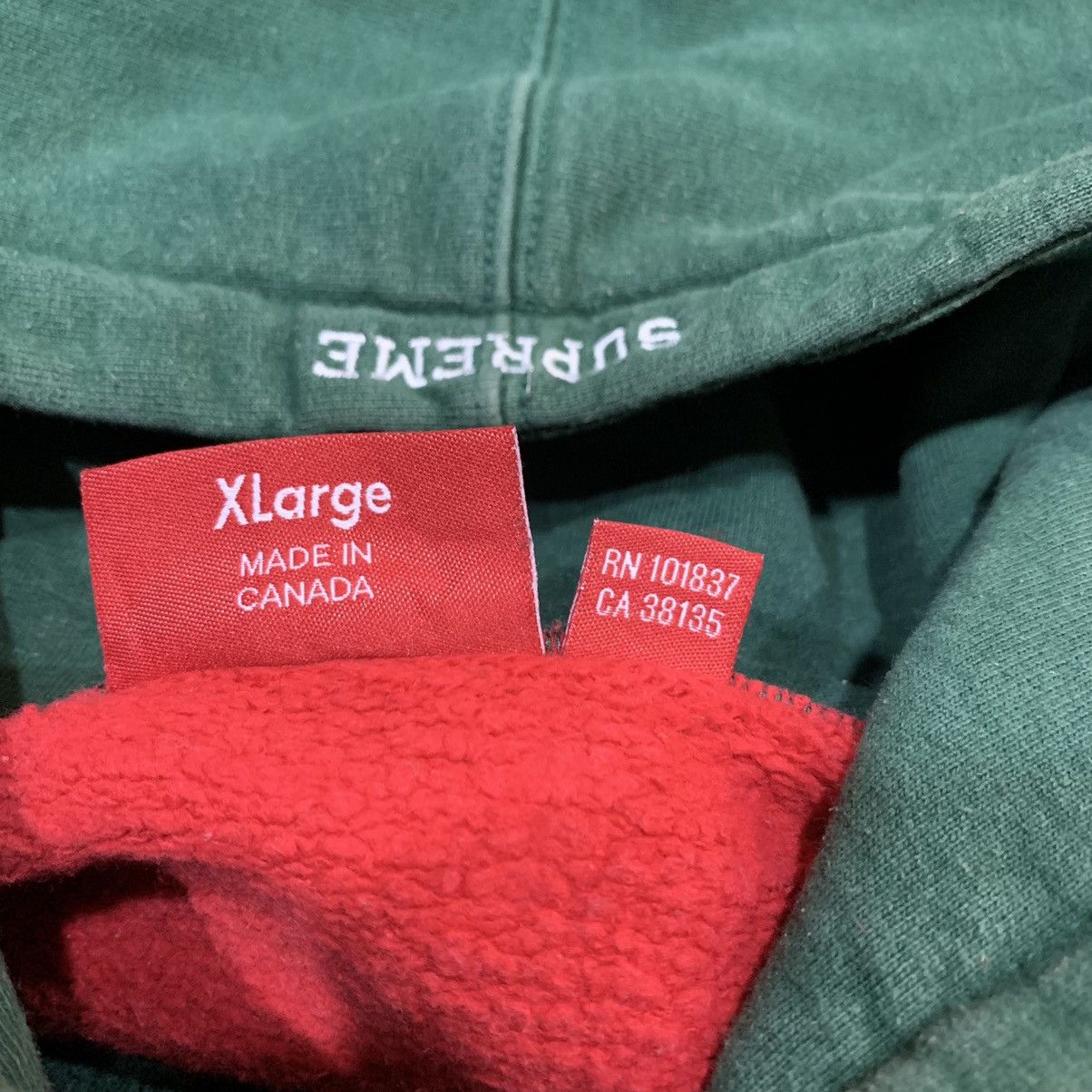 Supreme Supreme S Logo Split Hooded Sweatshirt F/W2021 Size US XL / EU 56 / 4 - 12 Thumbnail