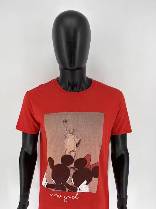 Disney × Mickey Mouse × Vintage Vintage Y2K Mickey Mouse New York Tshirt Size M Size US M / EU 48-50 / 2 - 1 Thumbnail
