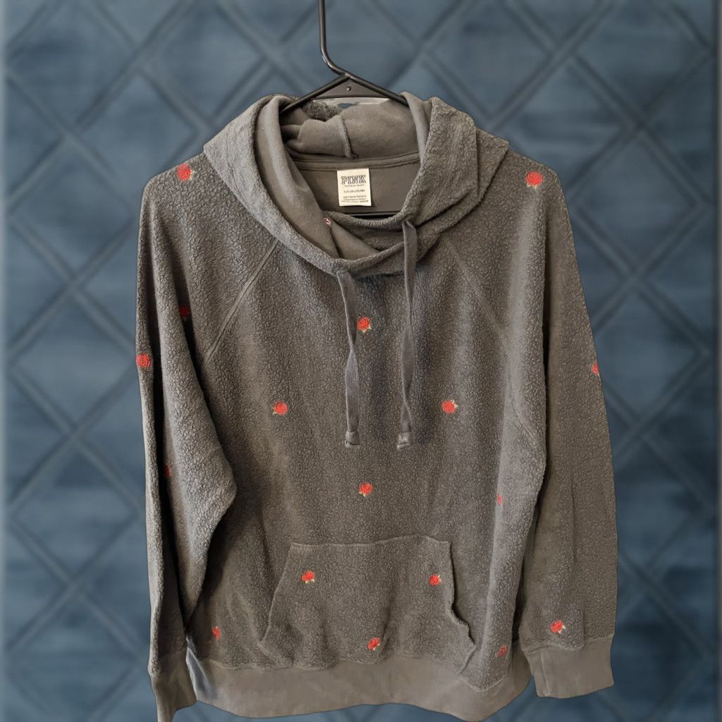 Pinko Victoria's Secret Pink Sweatshirt pullover roses Small Size S / US 4 / IT 40 - 1 Thumbnail