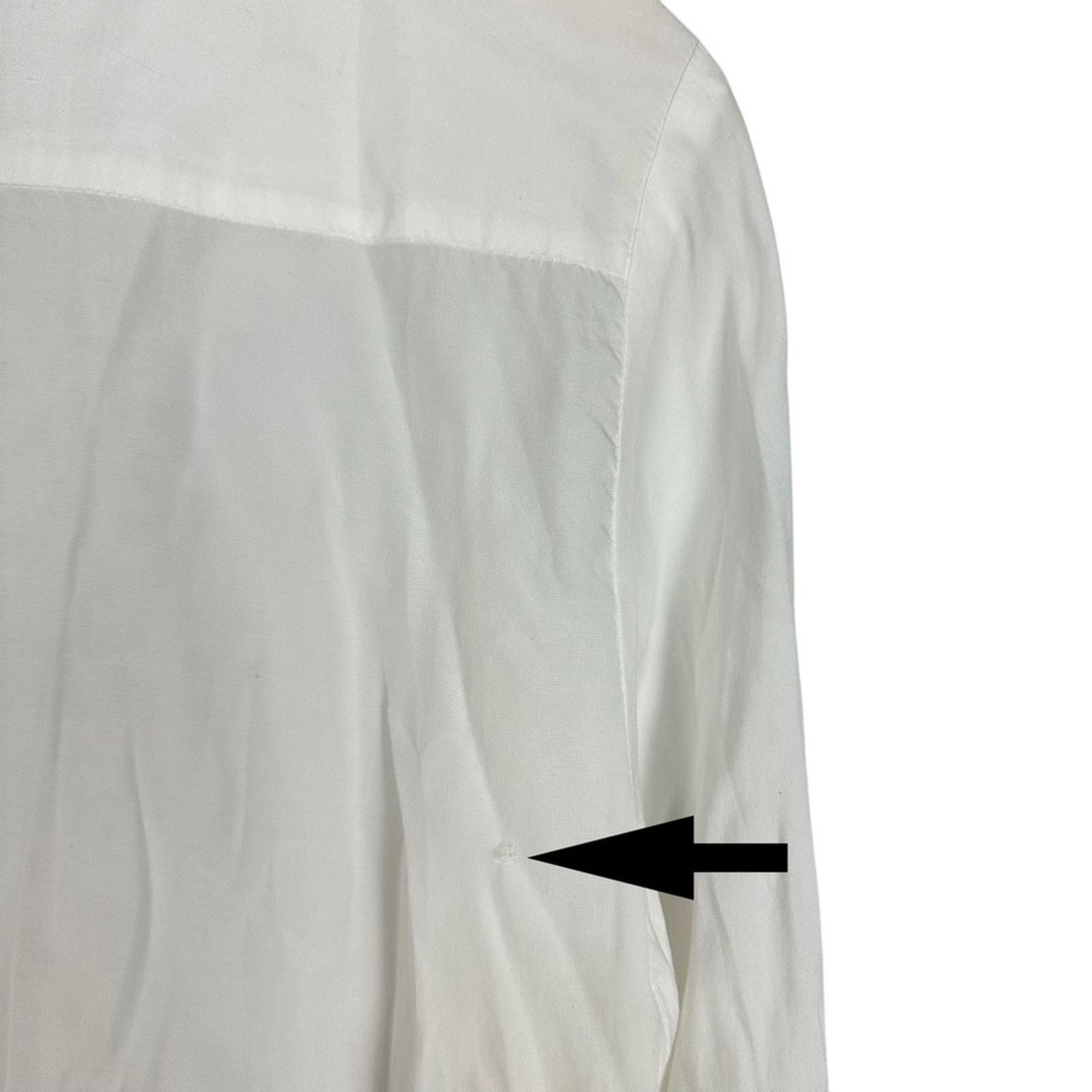 Sandro Sandro White Long Sleeve Relaxed Celeste Tunic Blouse Size 8 Size M / US 6-8 / IT 42-44 - 13 Thumbnail