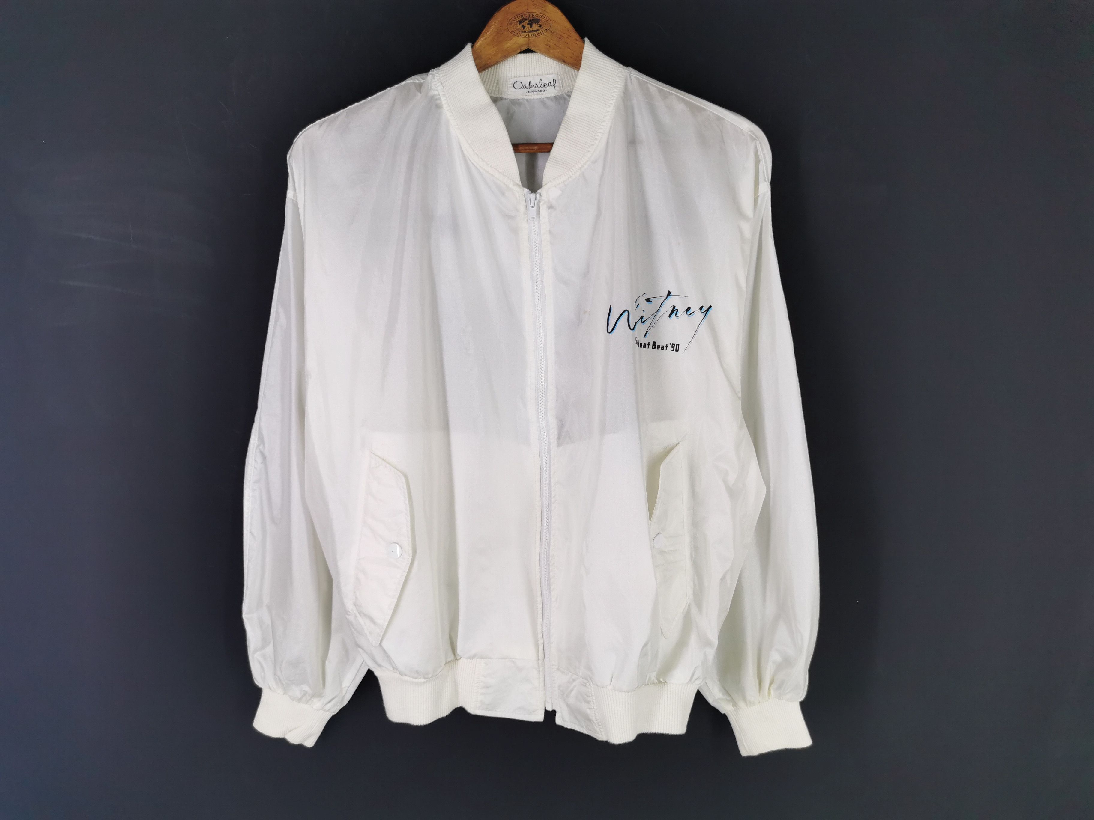 Vintage Vintage 90's Whitney Houston Sanyo Heat Beat Windbreaker Size US M / EU 48-50 / 2 - 1 Thumbnail