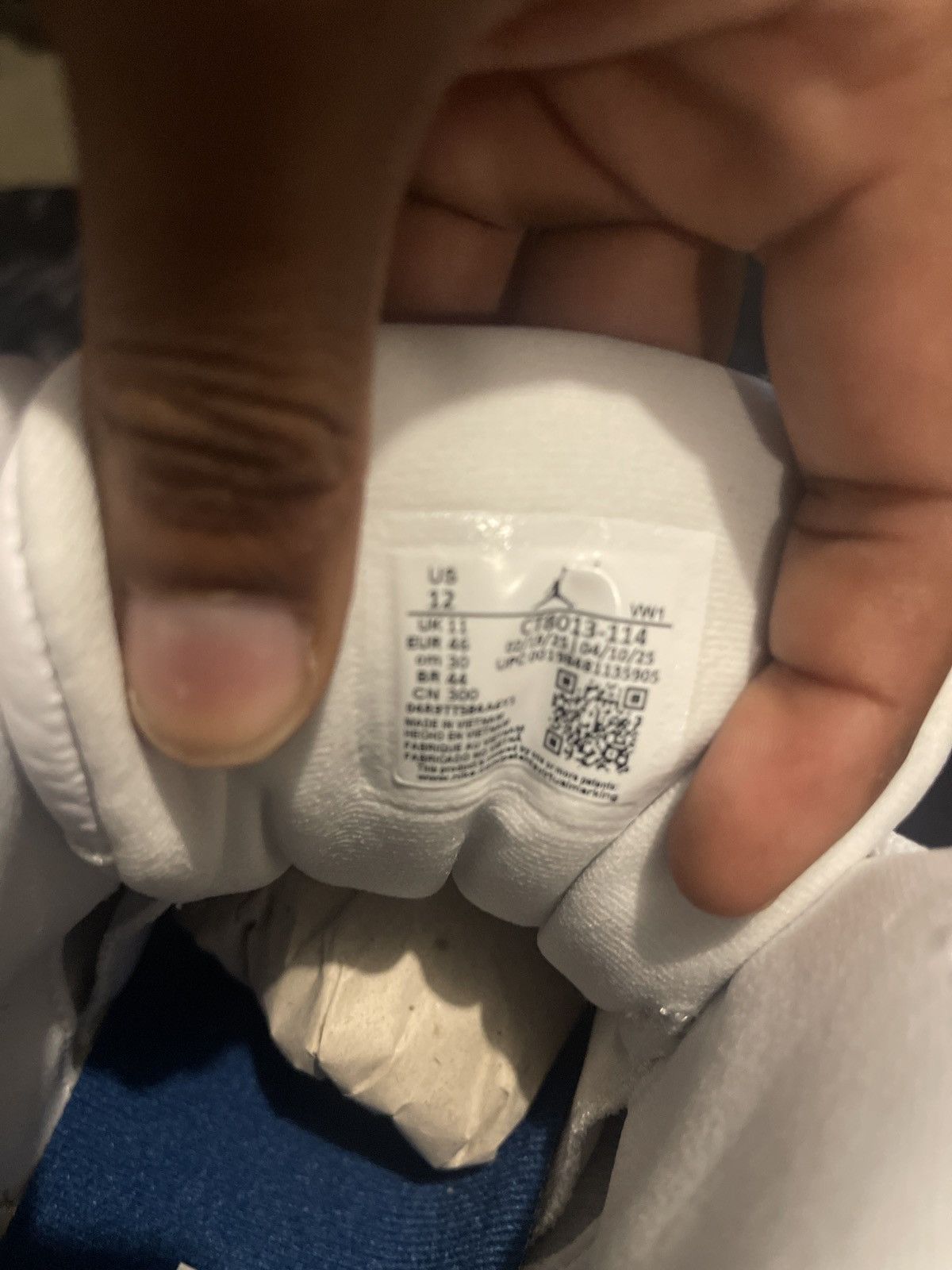 Jordan Brand Jordan 12 French Blues Size US 12 / EU 45 - 6 Thumbnail