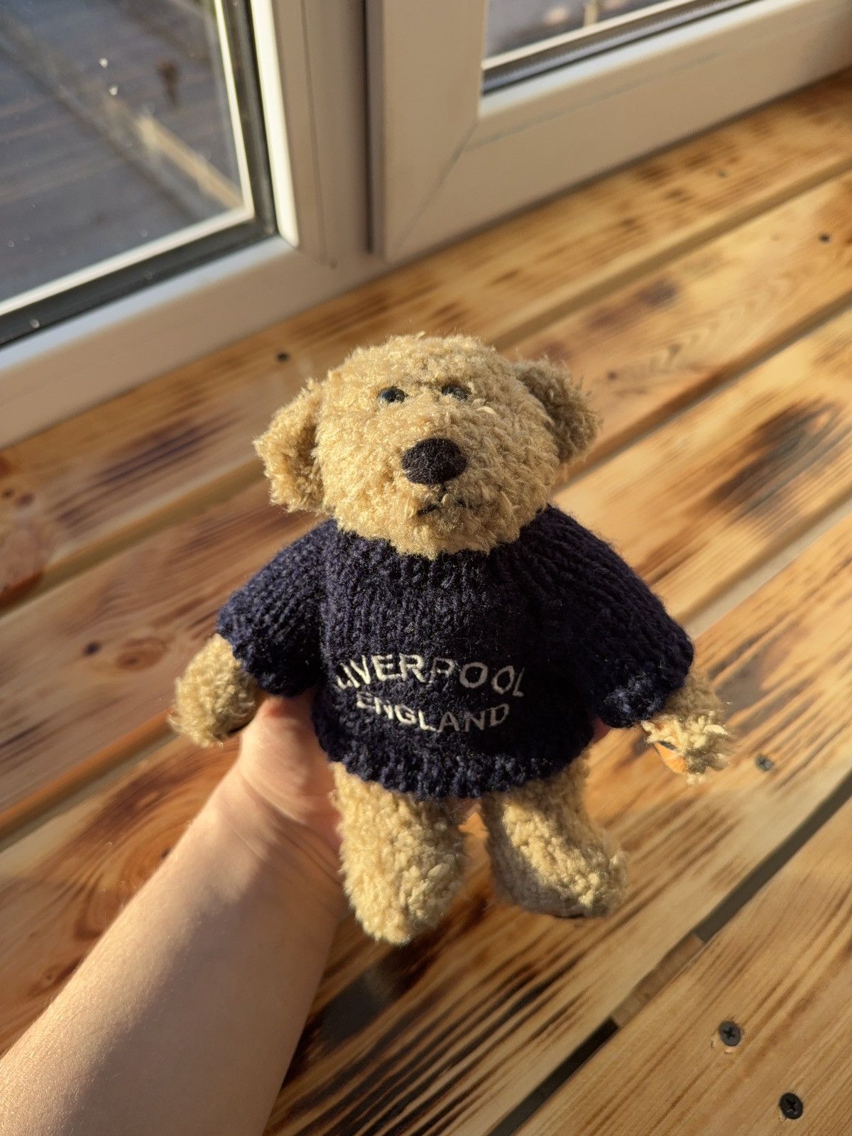 Vintage Vintage Retro 00s Liverpool England Teddy Bear Plush Size ONE SIZE - 1 Thumbnail