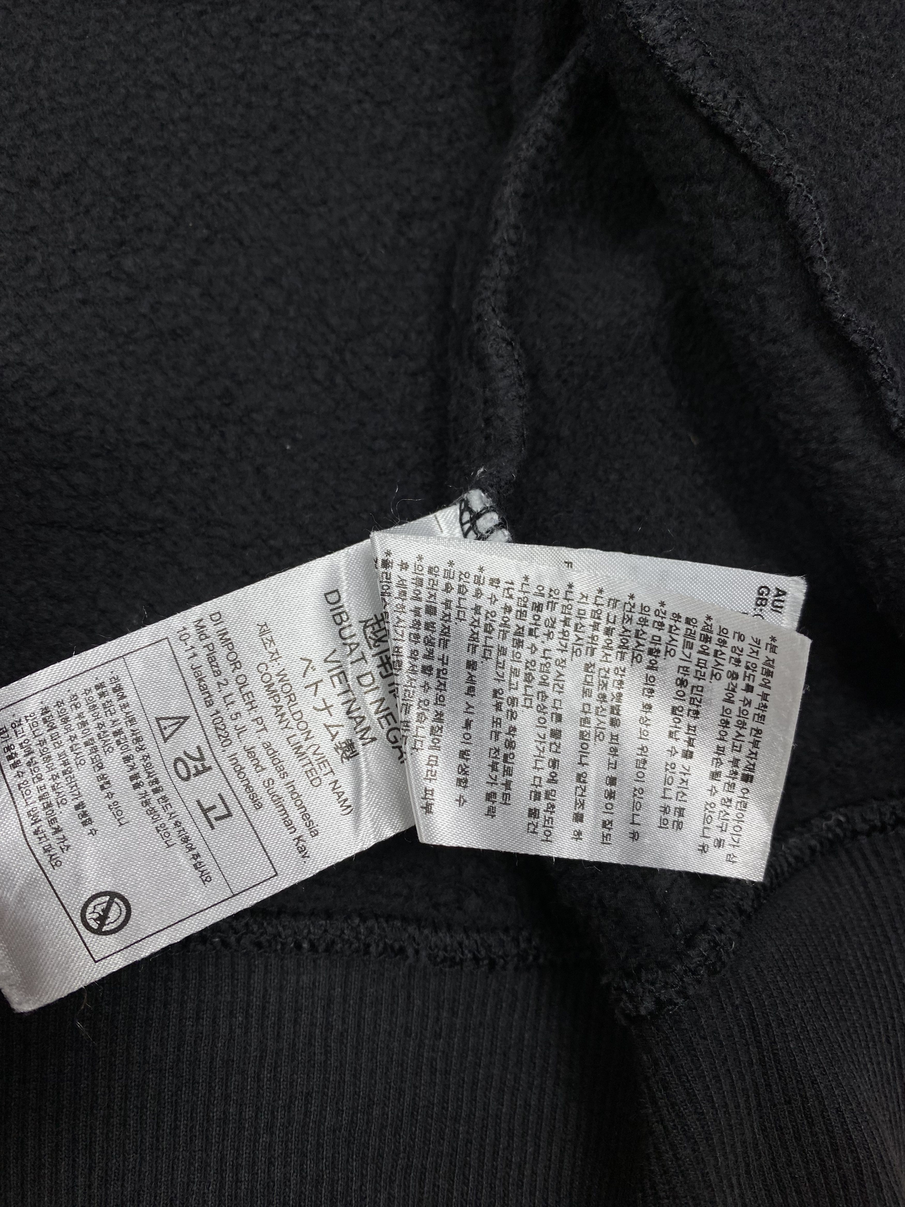 Adidas Vintage Adidas 3 Stripe Zip Up Hoodies PS0364 Size US L / EU 52-54 / 3 - 10 Thumbnail