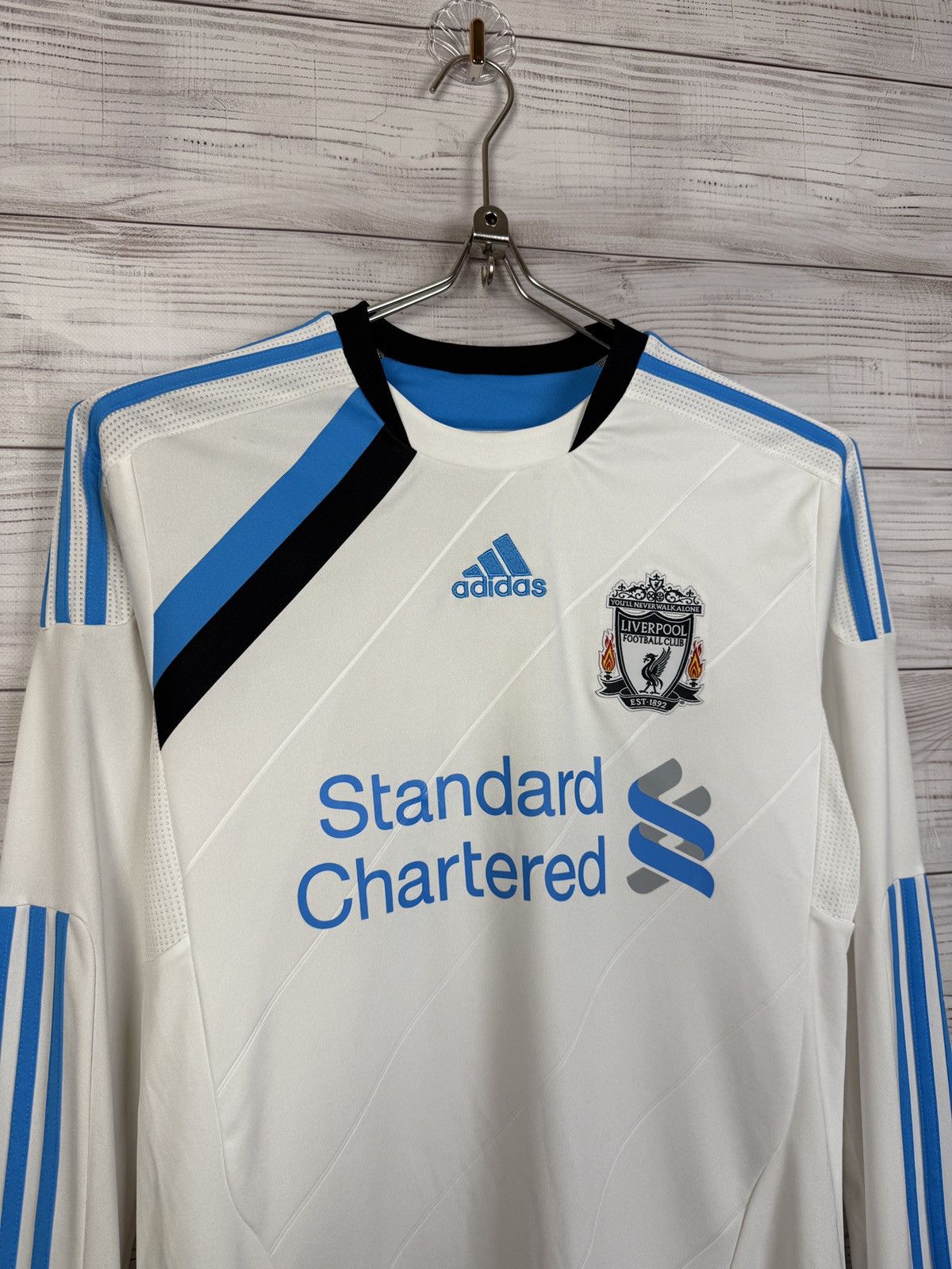Adidas Adidas Liverpool F.C Suarez away jersey Longsleeve 2010/2011 Size US S / EU 44-46 / 1 - 3 Thumbnail
