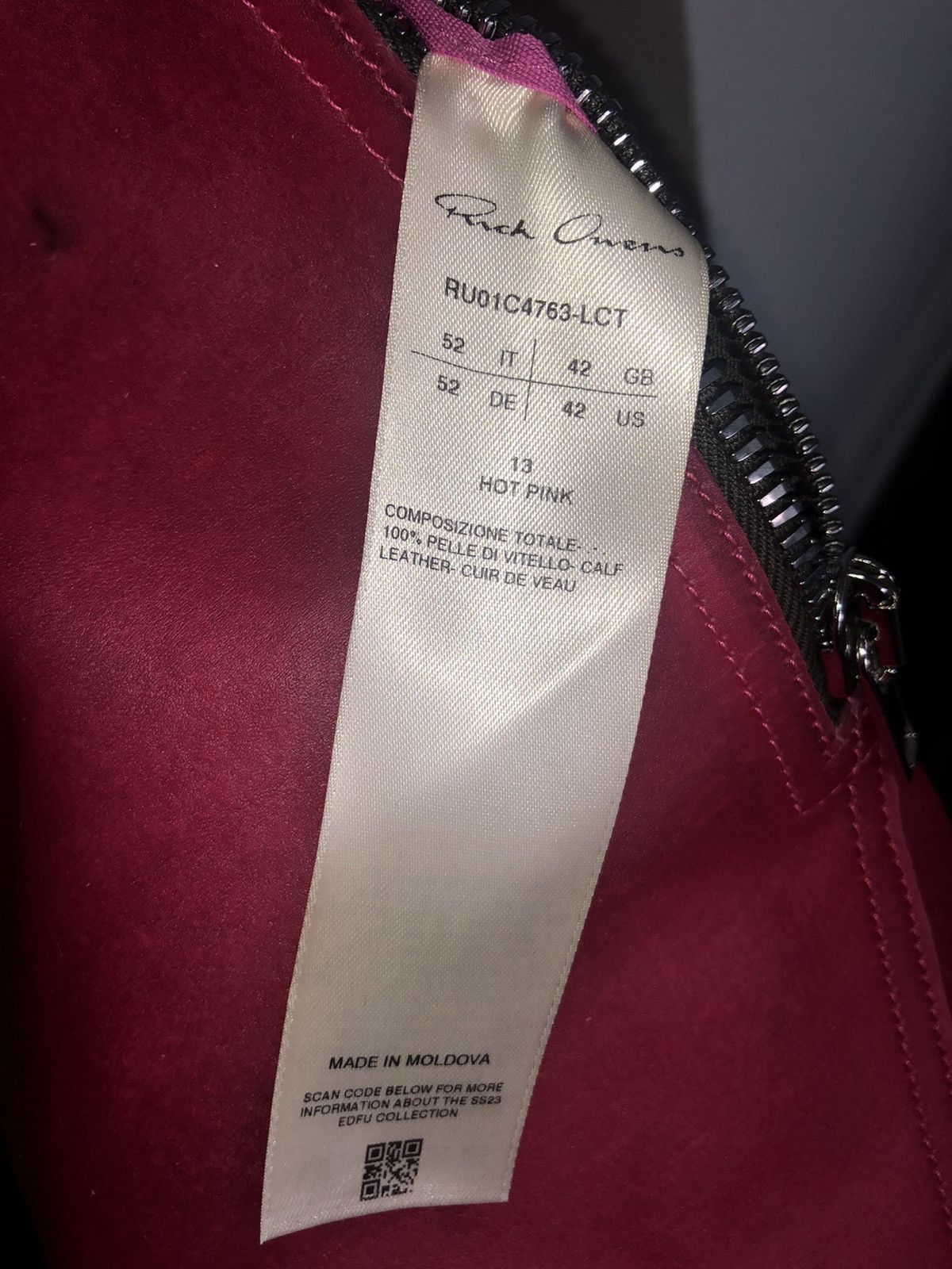 Rick Owens × Rick Owens Drkshdw RICK OWENS Pink Bauhaus Vest New Translucent Size US L / EU 52-54 / 3 - 4 Thumbnail