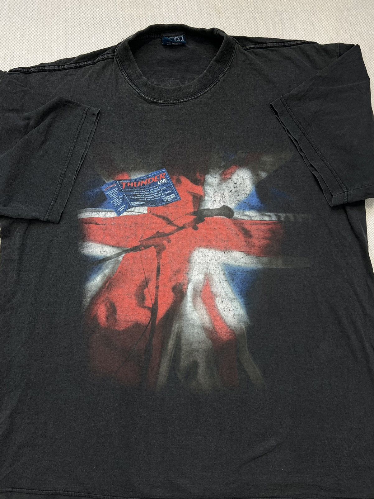 Band Tees × Vintage Rare Tshirt Thunder Live World Tour 1998 Vintage Size US L / EU 52-54 / 3 - 1 Thumbnail