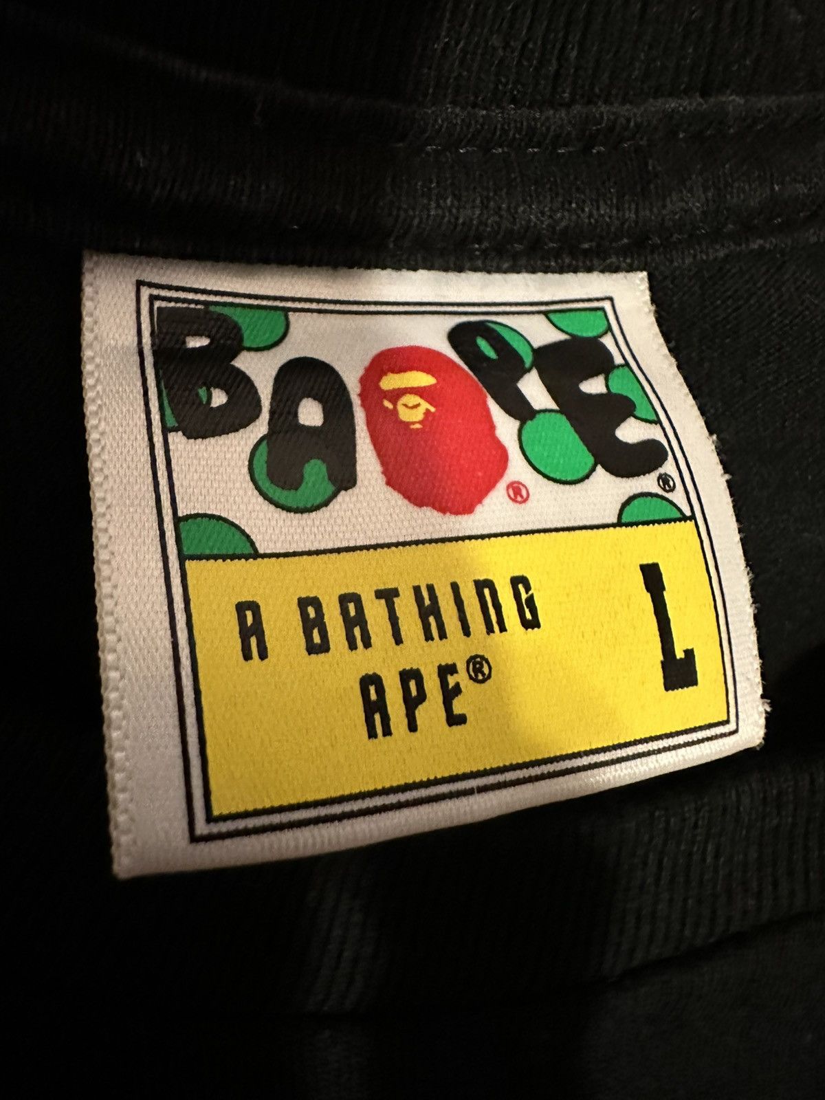 Bape Bape Sta Color Camo Tee Size US L / EU 52-54 / 3 - 5 Thumbnail