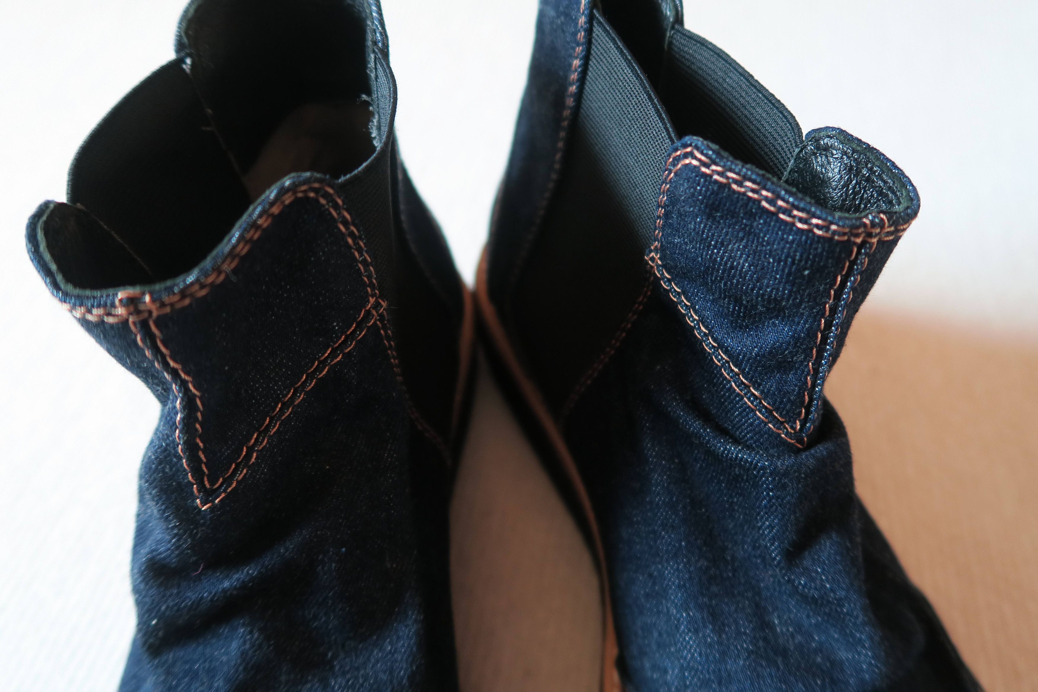 CABANE de ZUCCa Cabane de Zucca Japan Vibram Denim Boots Shoes Size US 11 / EU 44 - 9 Thumbnail