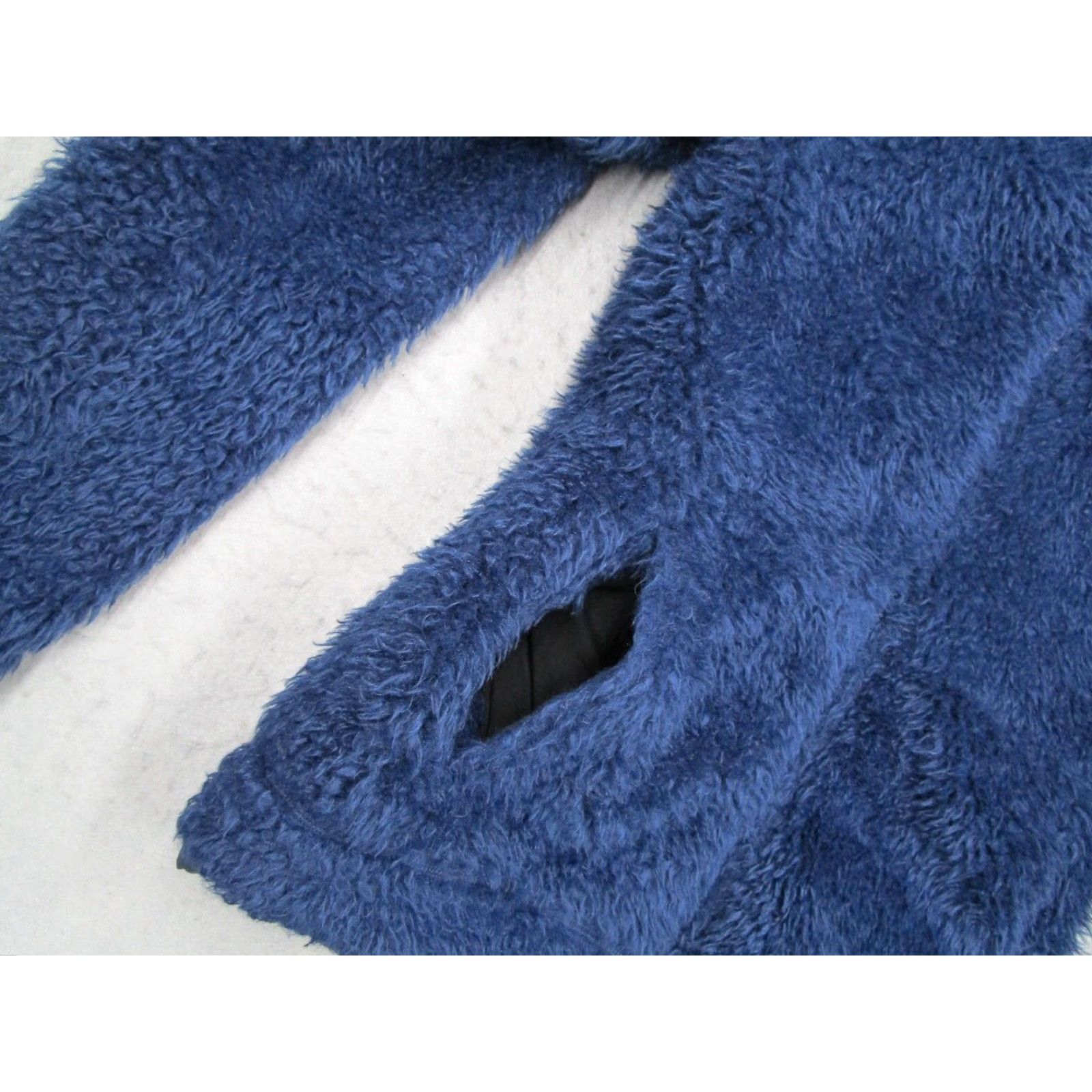Vintage Equiline Jacket Womens Small Blue Silene Faux Fur Full Zip Hooded Equestrian Size S / US 4 / IT 40 - 7 Thumbnail