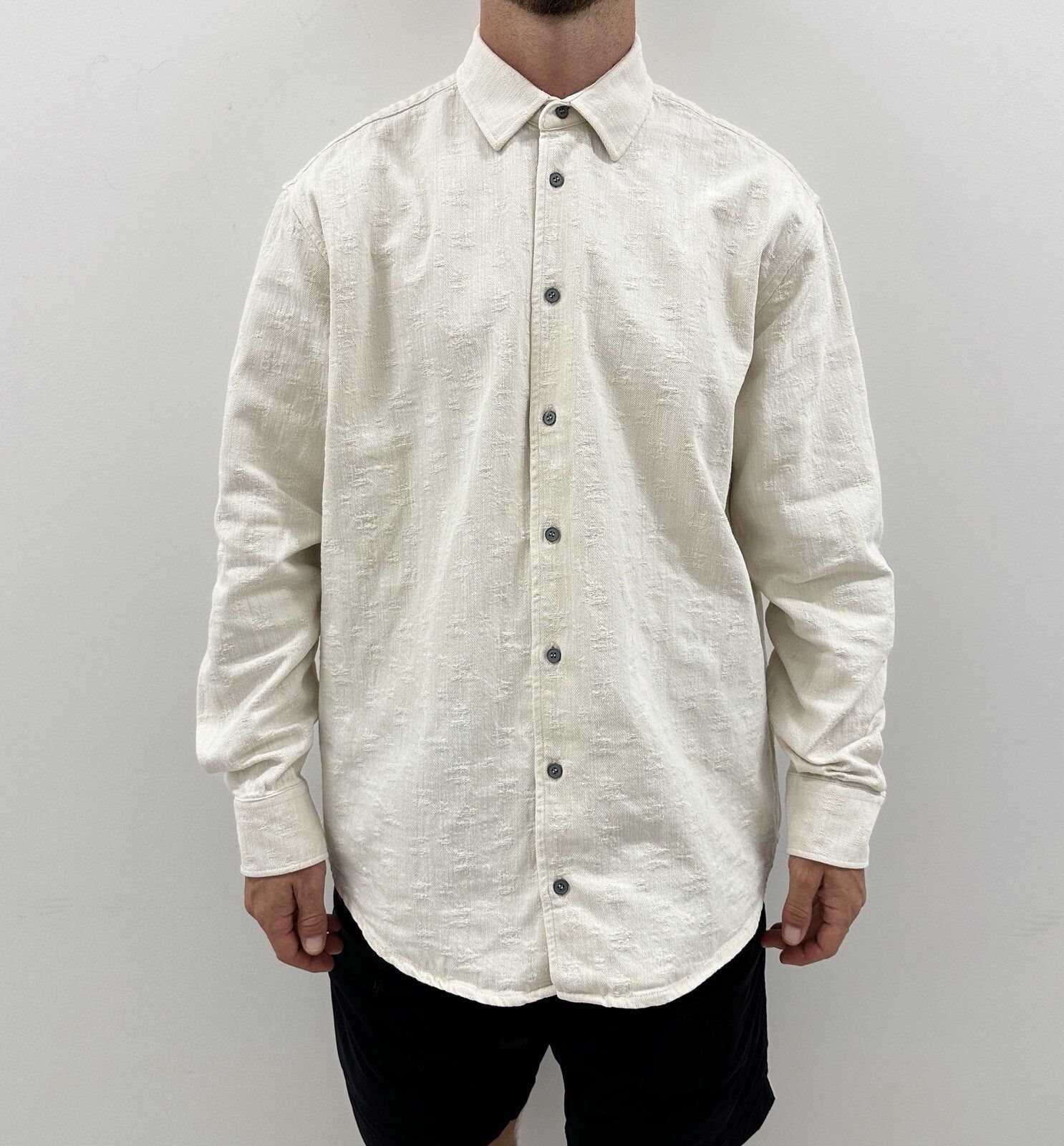 Soulland Soulland Mens Unisex Cotton T-Shirt Overshirt size M Size US M / EU 48-50 / 2 - 1 Thumbnail