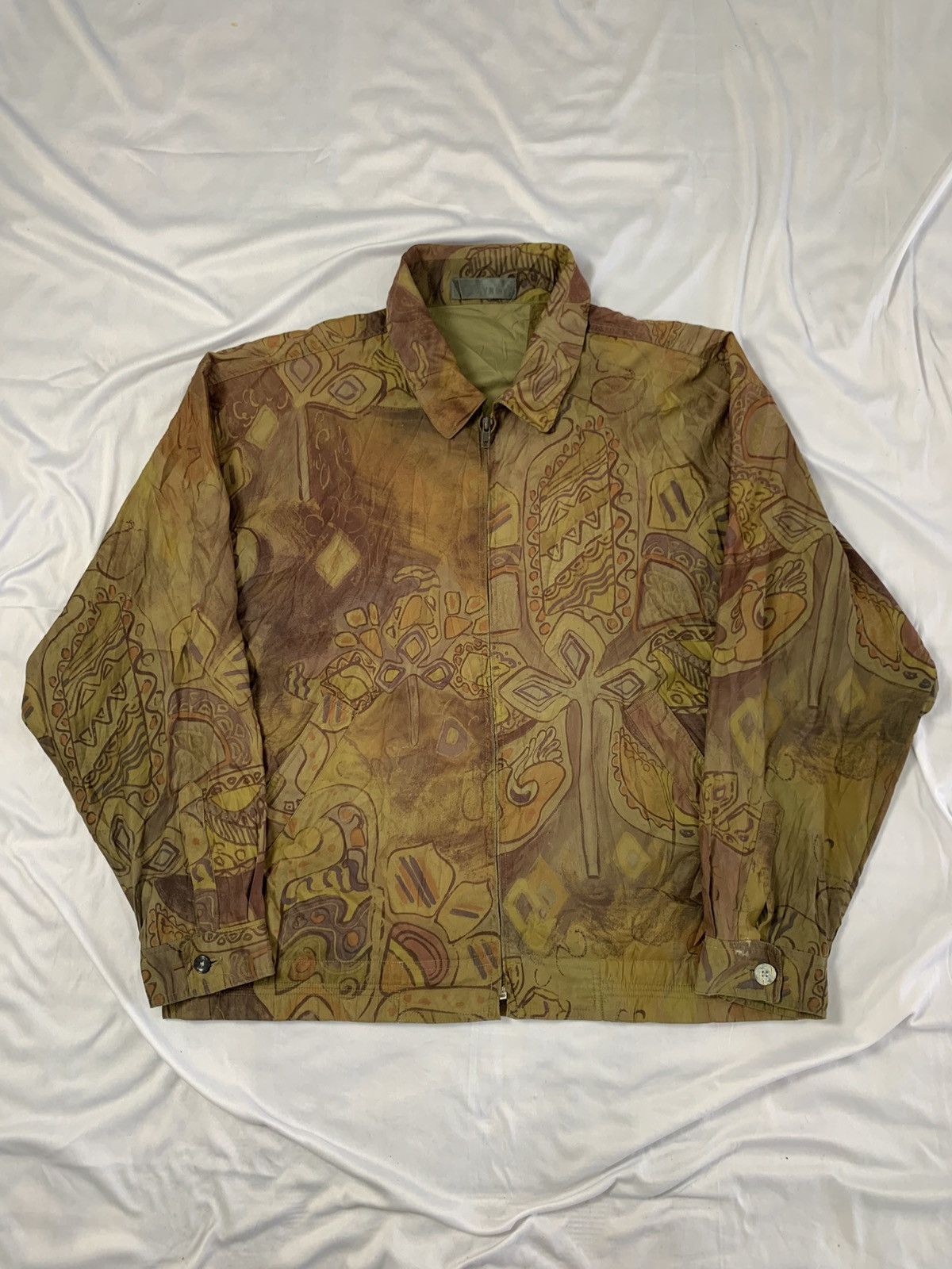 Vintage 80s vintage playboy silk jacket Size US M / EU 48-50 / 2 - 6 Thumbnail